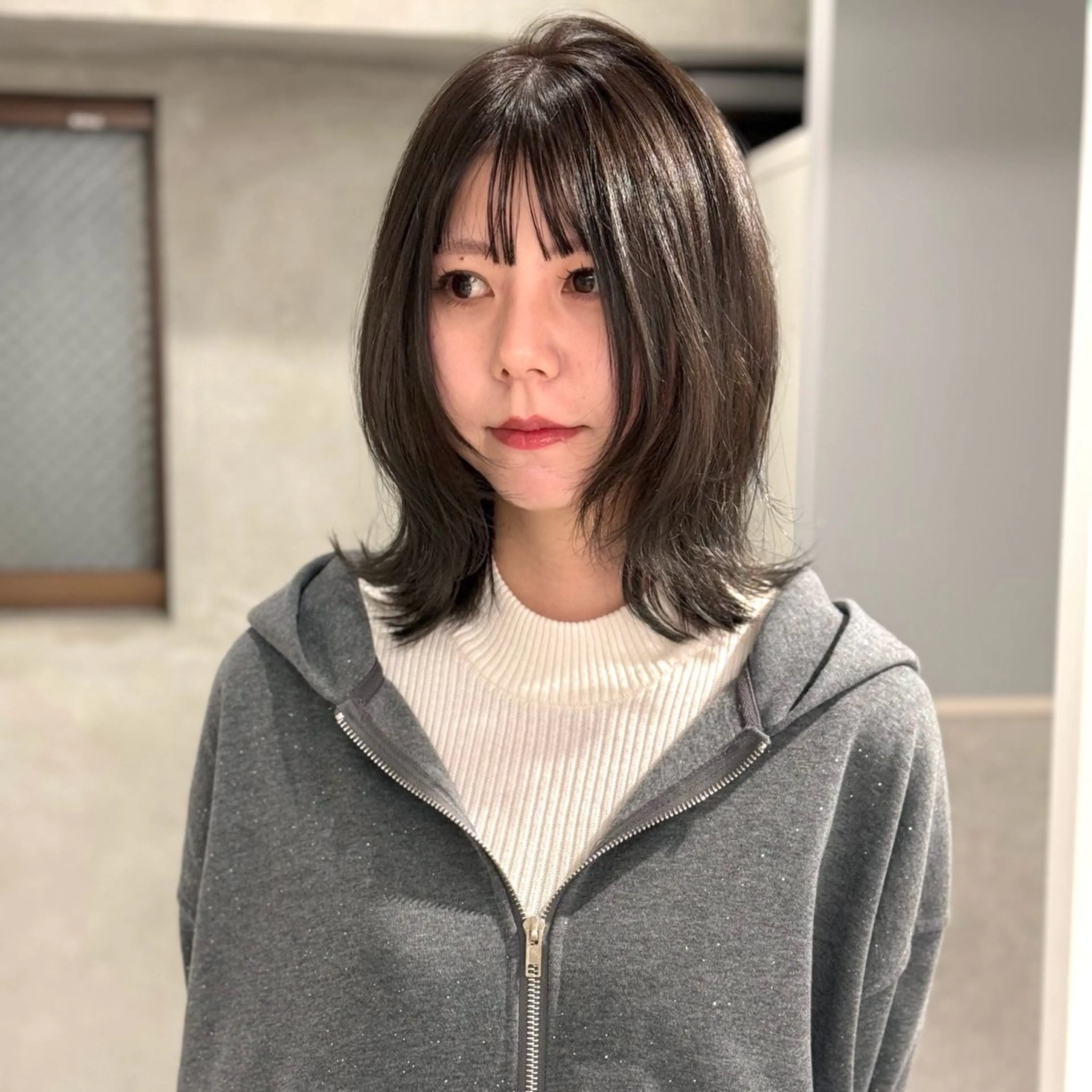 ヘアカラー sena⌇ベージュ⌇ ブリーチなしWカラーのヘアスタイル