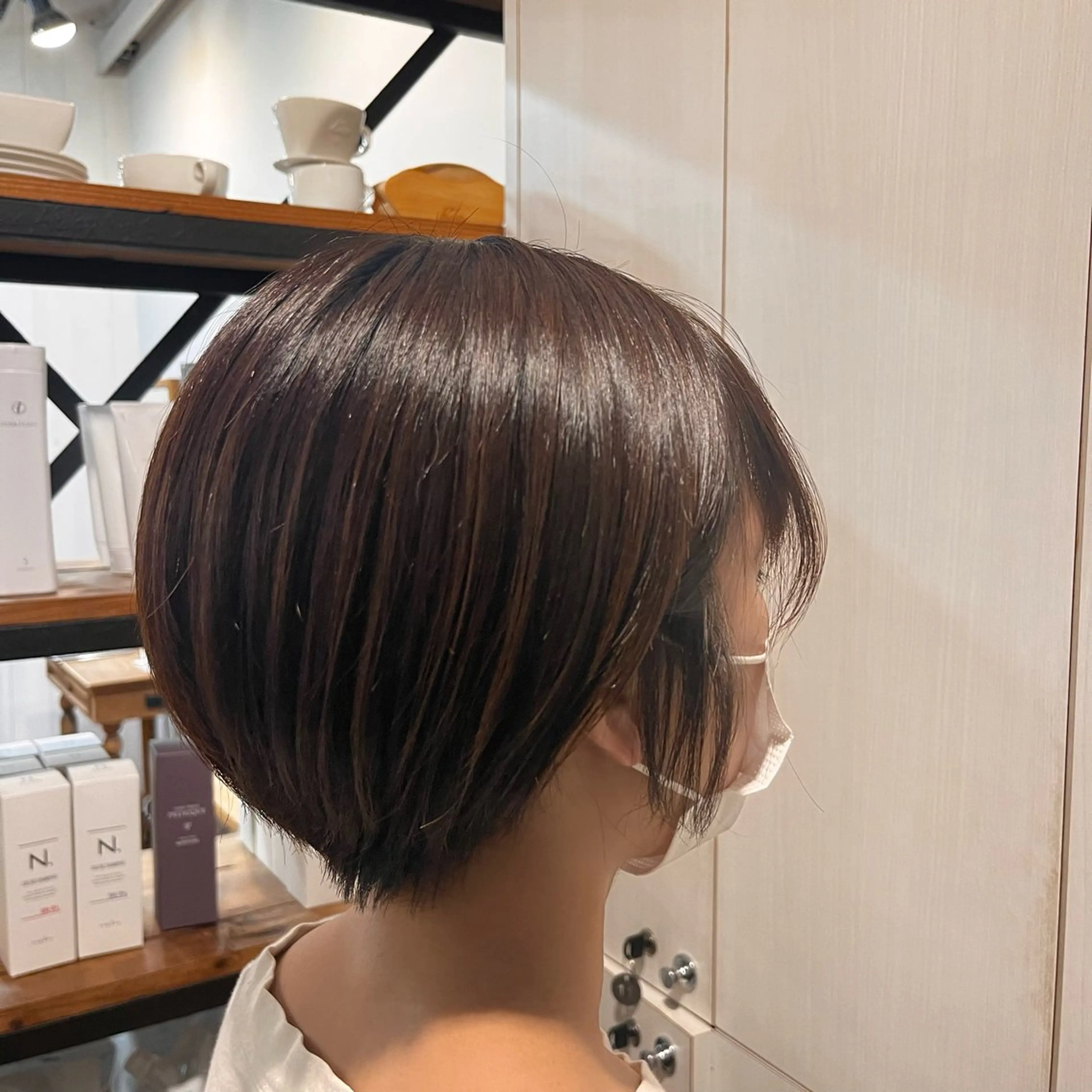 ショート おくだ　りお /ハイトーンカラーのヘアスタイル