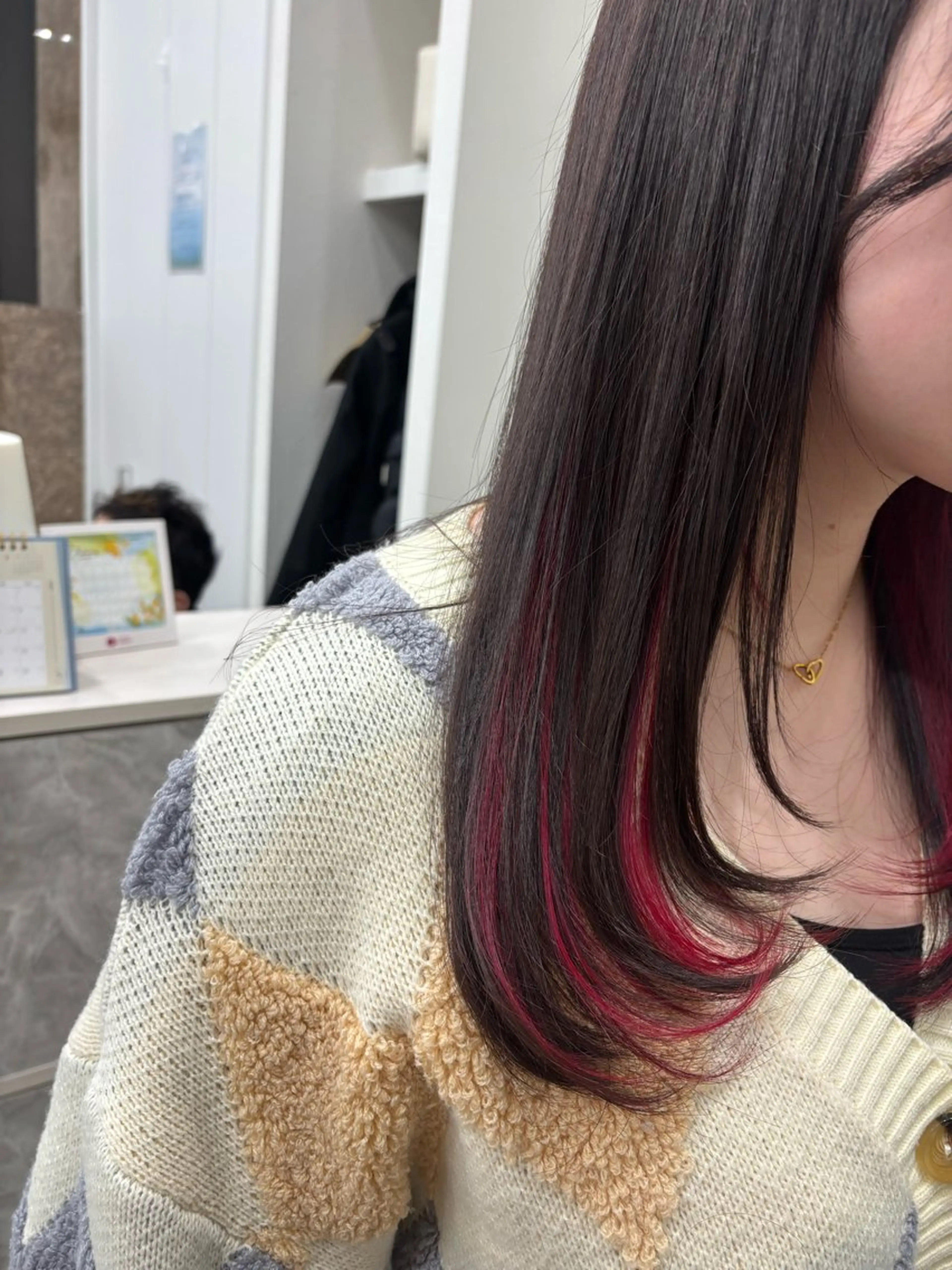 ロング 顔周りカット レイヤーカット ロング ️🫧押上️🫧はな 🫧まとまるショートのヘアスタイル