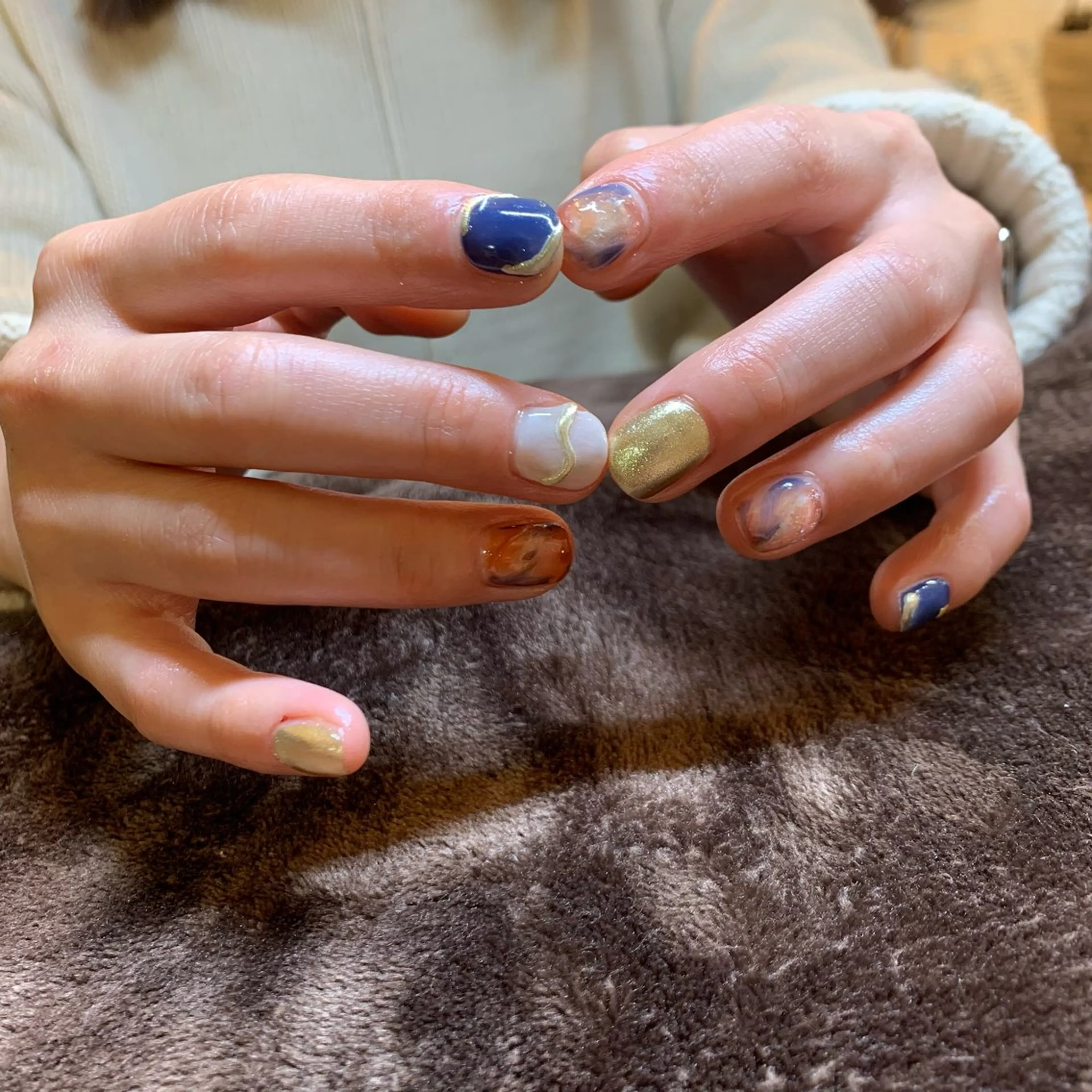 ジェルネイル(デザイン)の写真