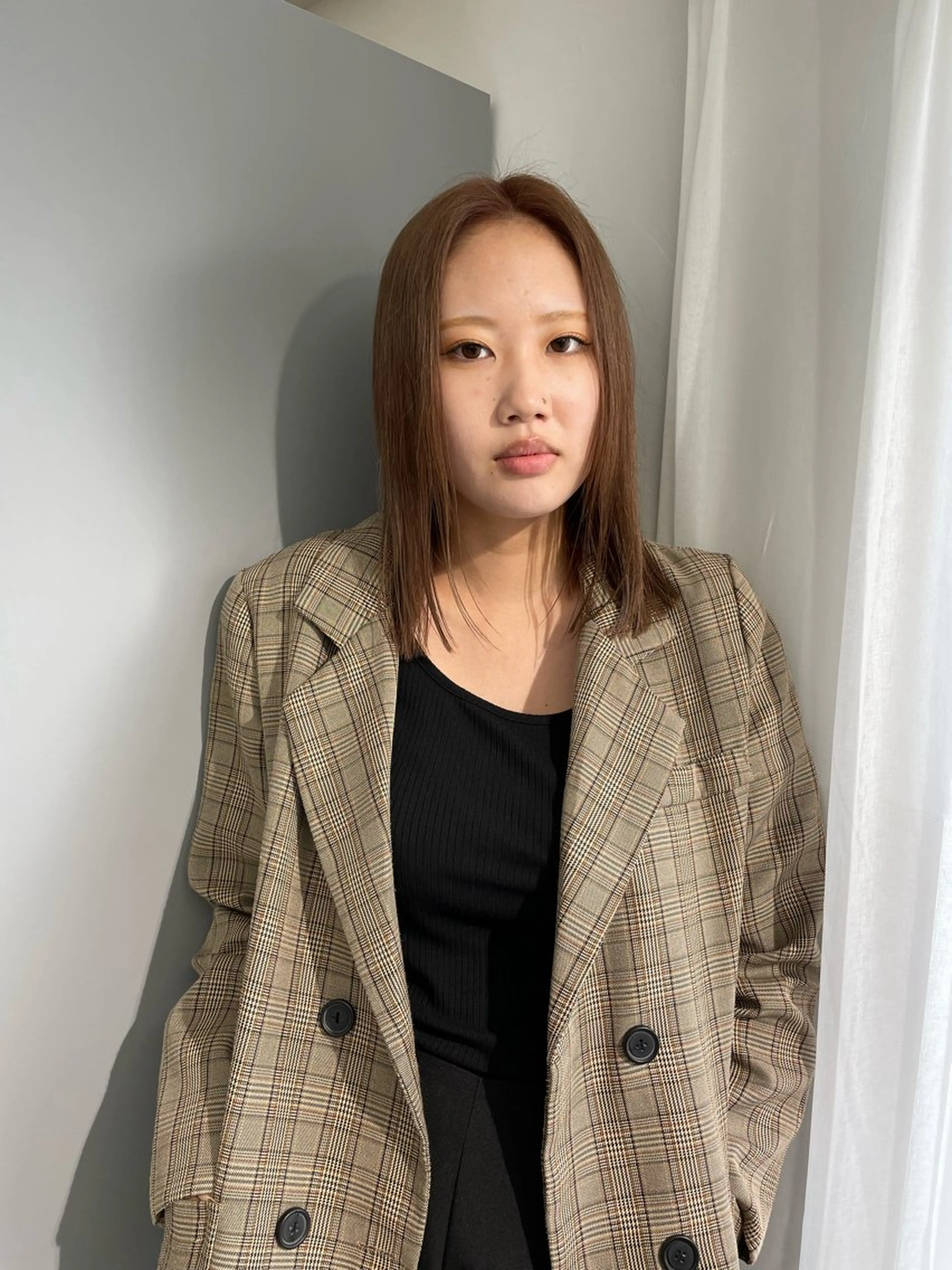 ショート カラー ハイトーン/ボブ /HBL/AYUNAのヘアスタイル