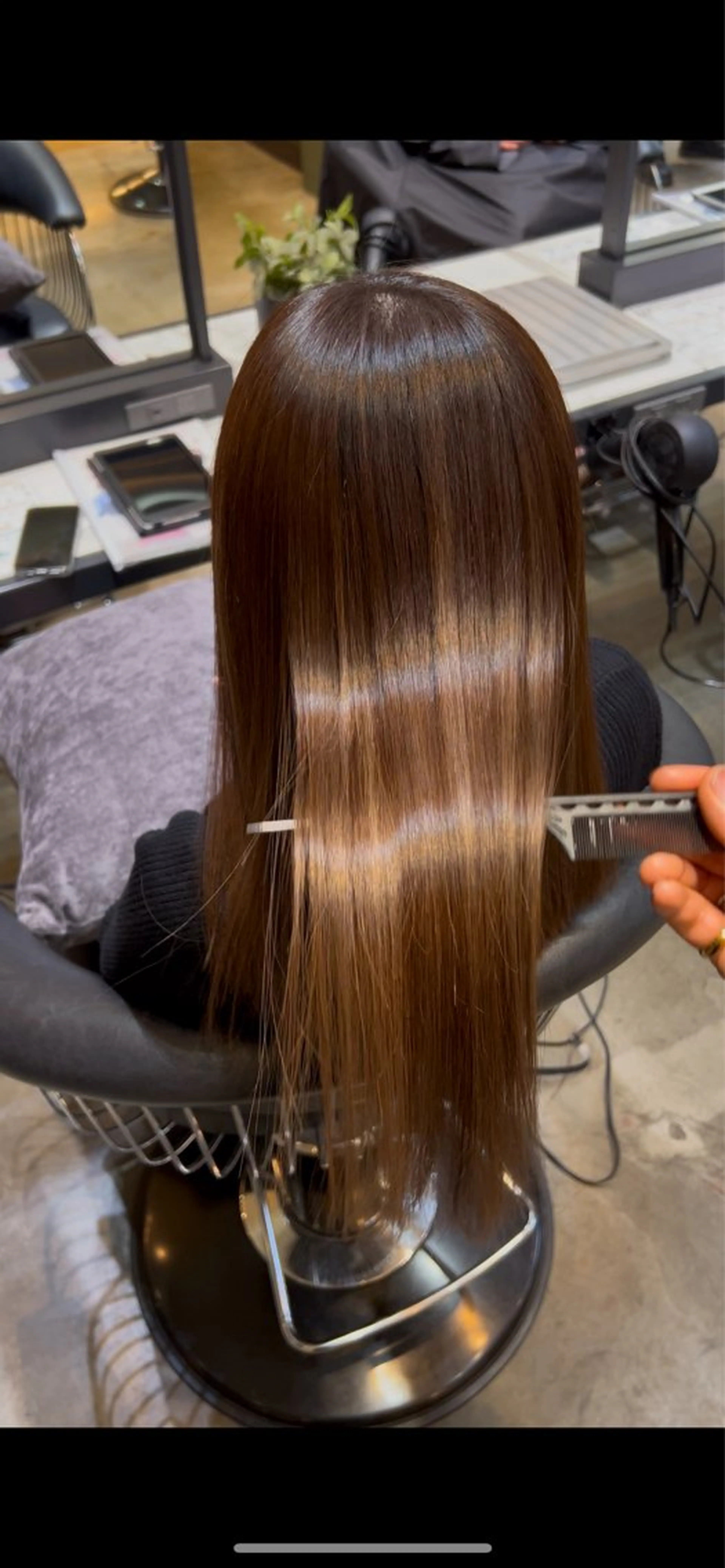 ロング 似合わせレイヤー・ボ ブ タナカ レイヤのヘアスタイル