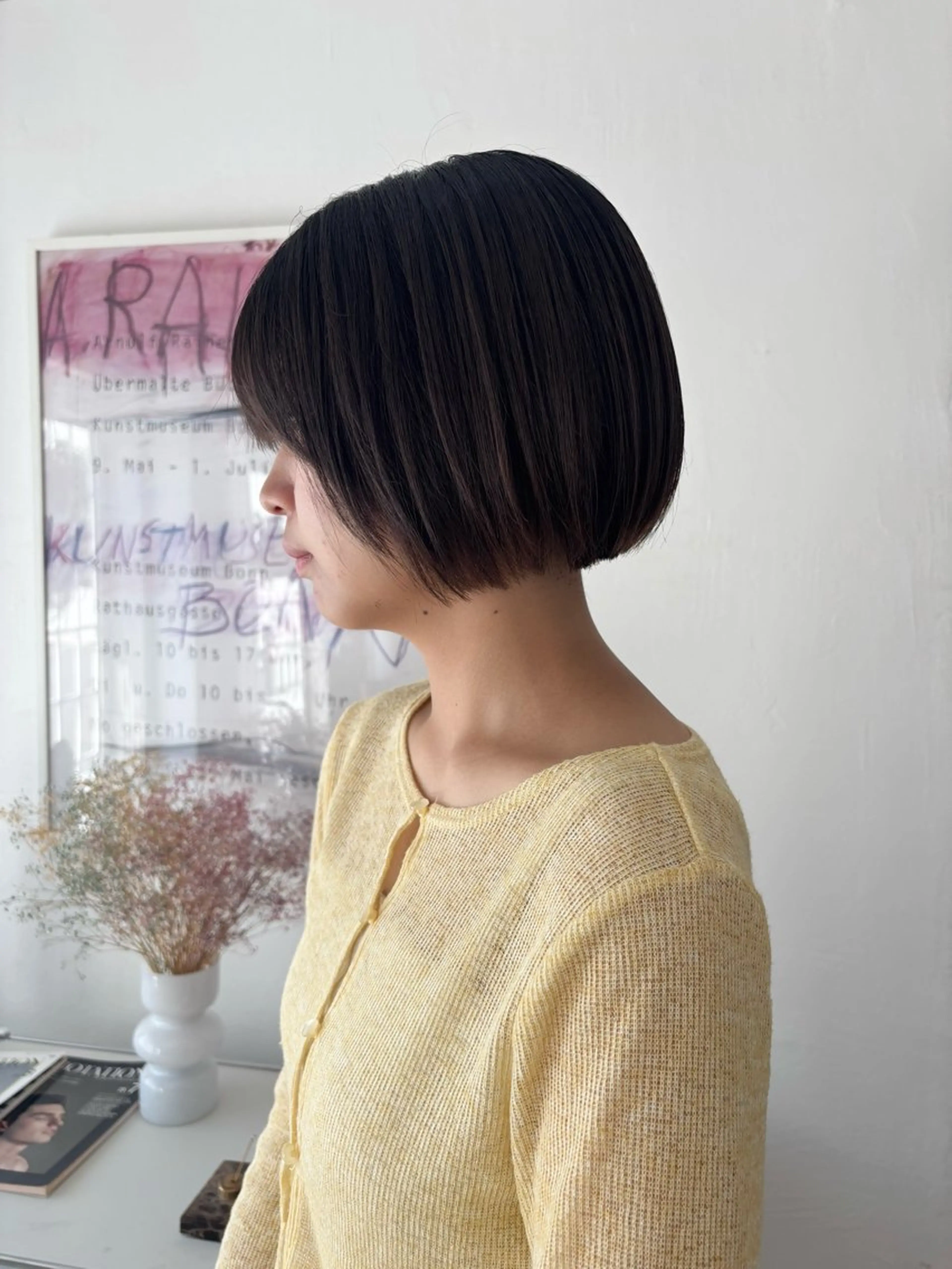 ショート カラー nari ☺︎ ボブ/透明感カラーのヘアスタイル