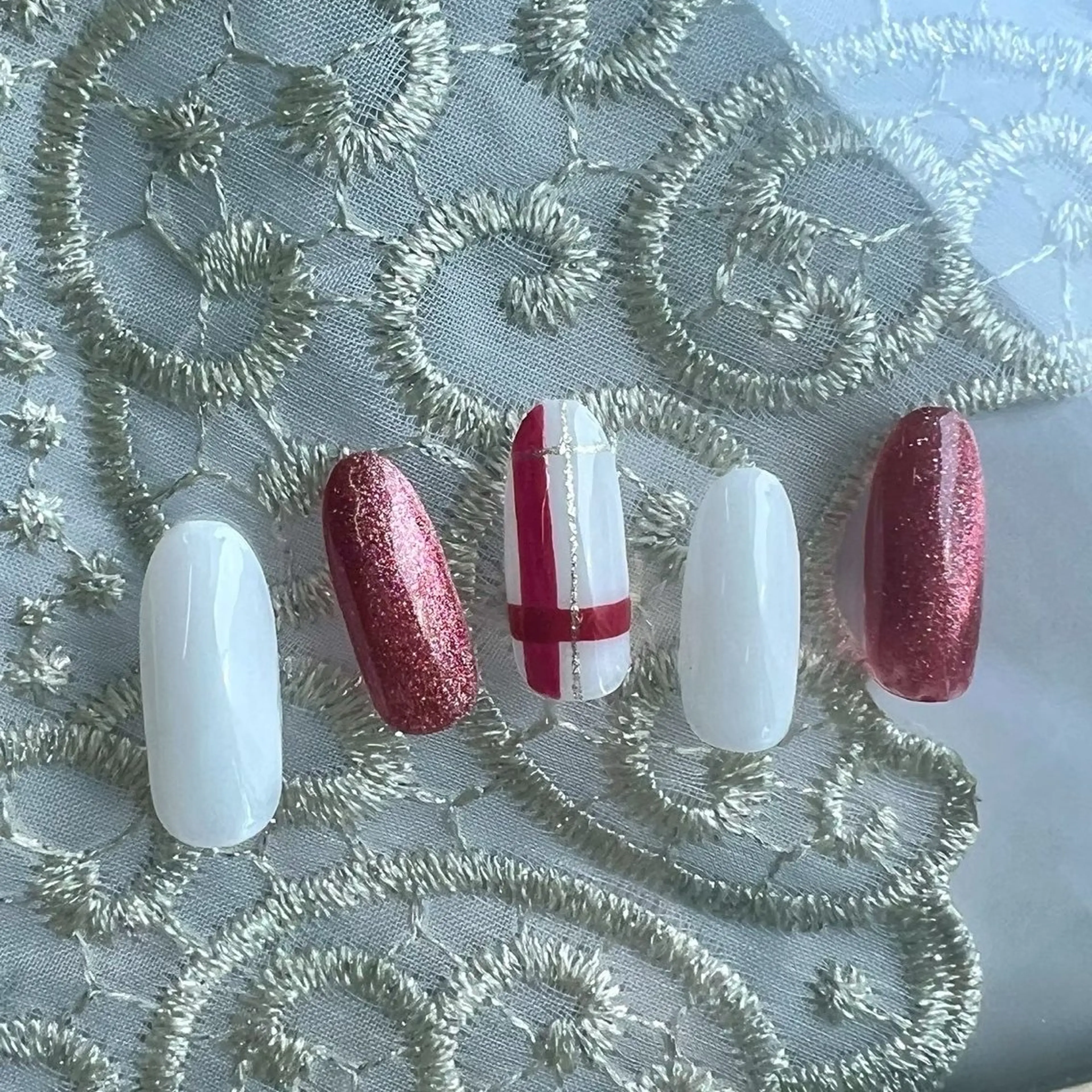 ネイル ⭐︎休業中の練習⭐︎ JNA認定講師髙橋のネイルデザイン