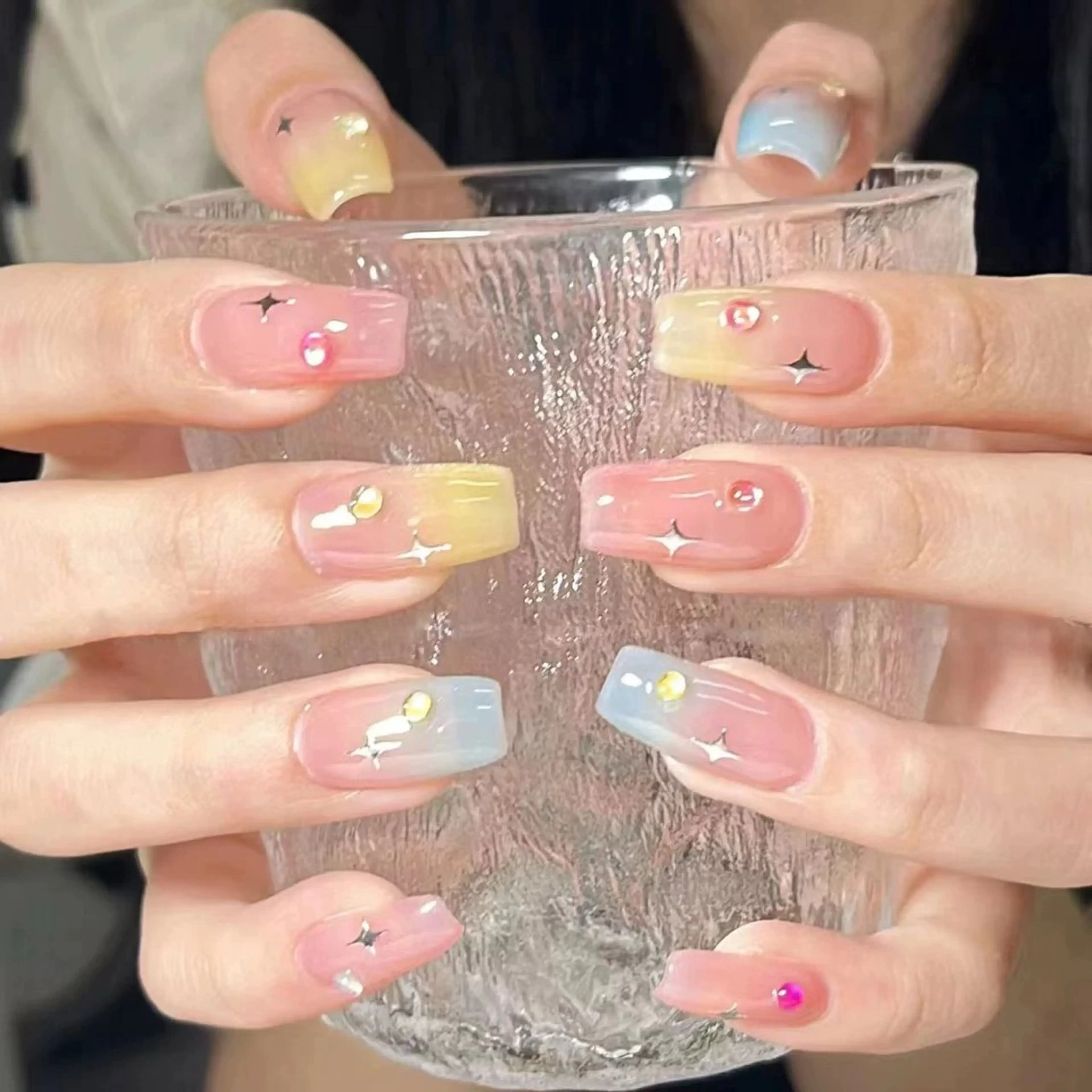 ネイル グラデーション ハンドネイル Mirpop nailのネイルデザイン