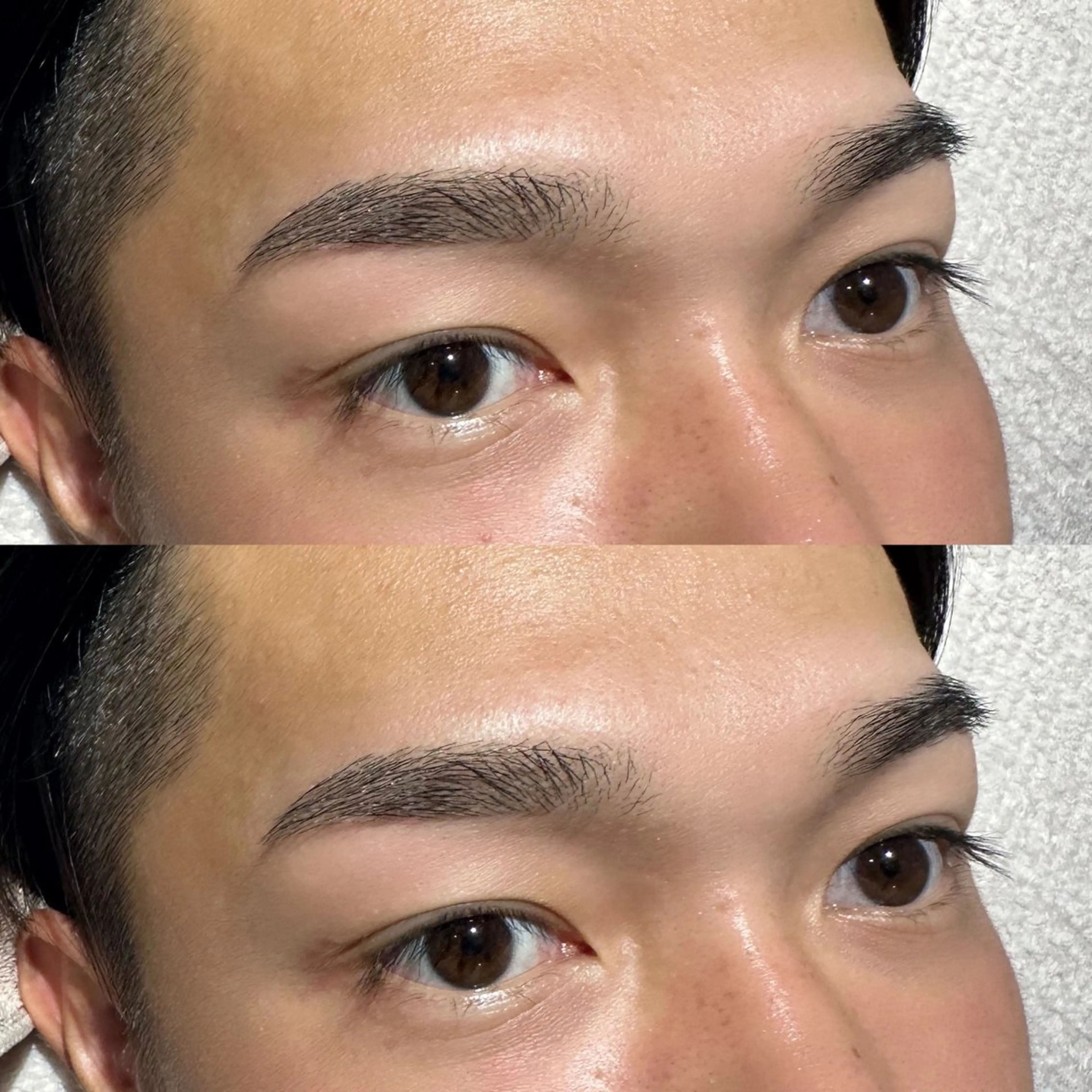 アイブロウ メンズアイブロウ ワックス脱毛 眉カット 笹木 来夢のマツエク・マツパデザイン