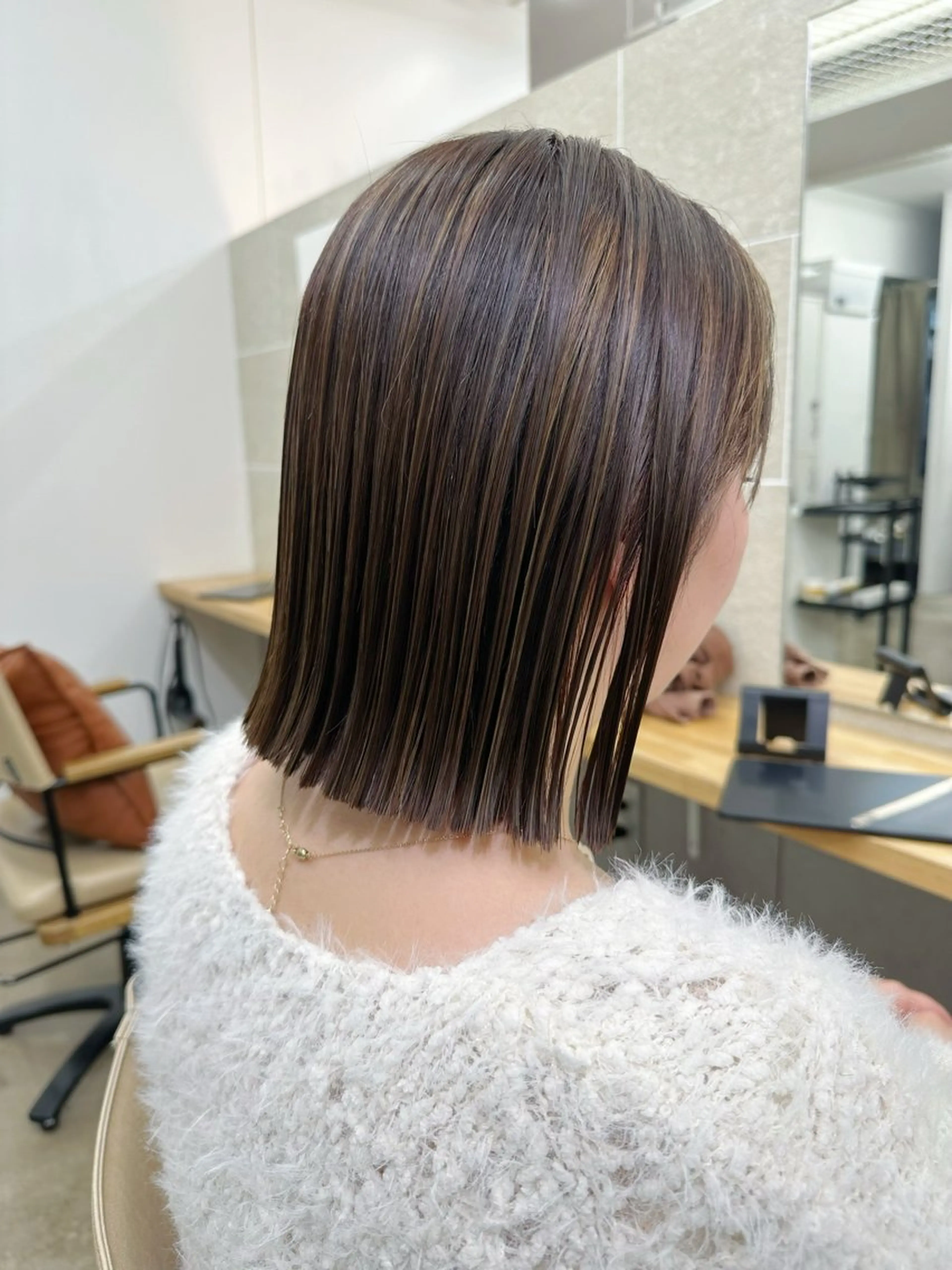 ミディアム レイヤーボブ/ボブ/ 渋谷/表参道/星優斗のヘアスタイル