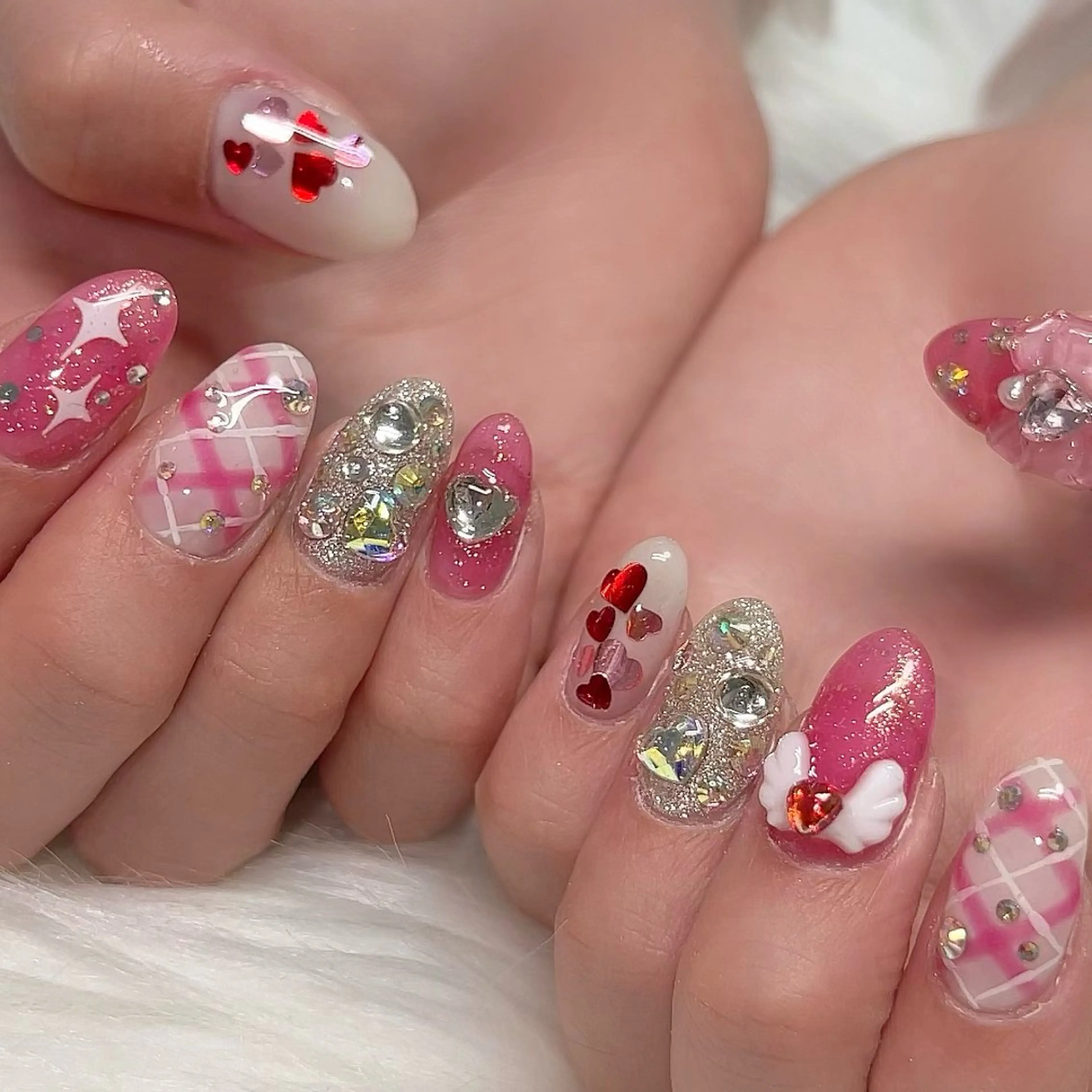 ネイル ハンドネイル 【Yappy🌈】 💖P-tanaのネイルデザイン