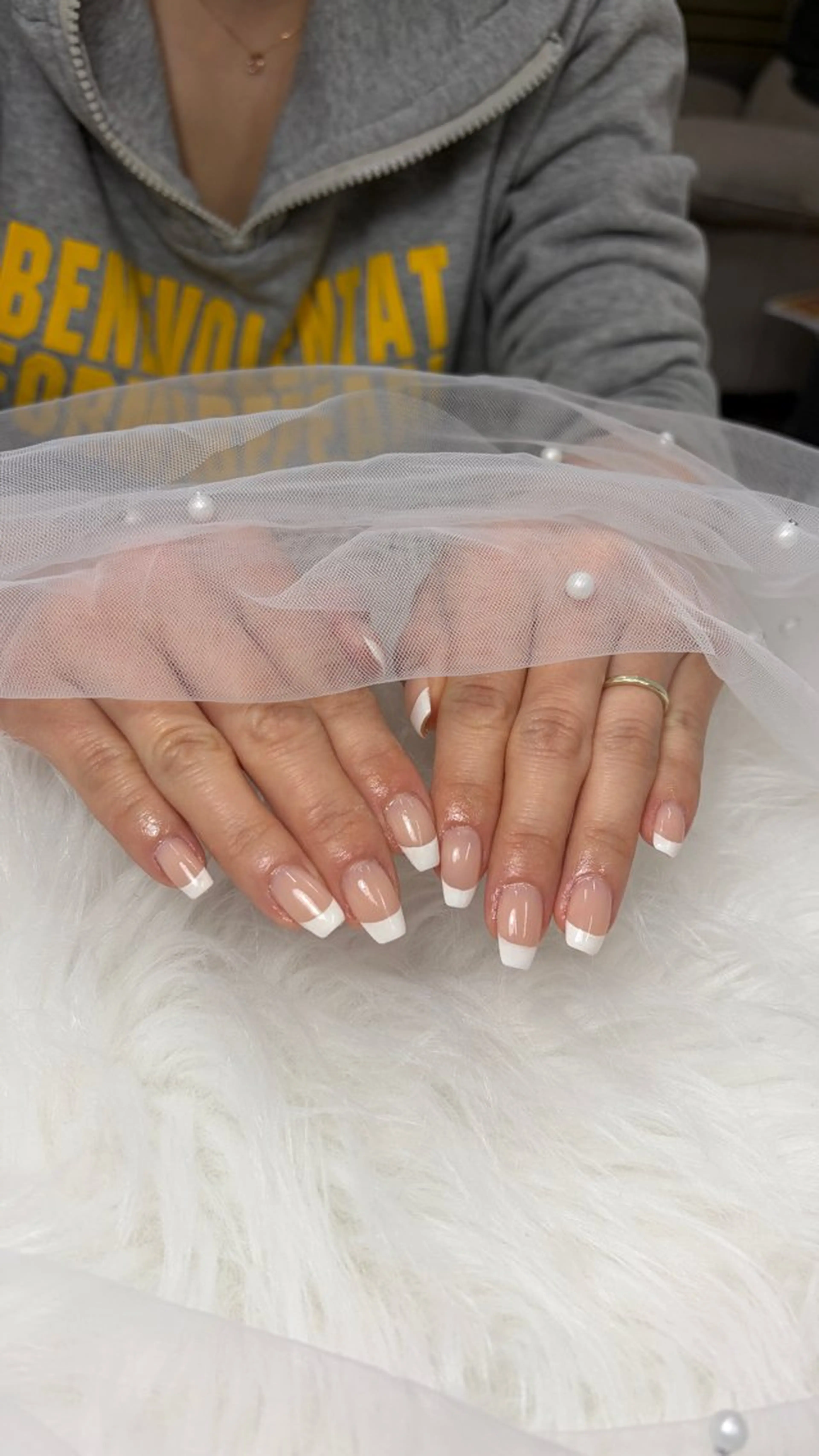 フレンチネイルの写真