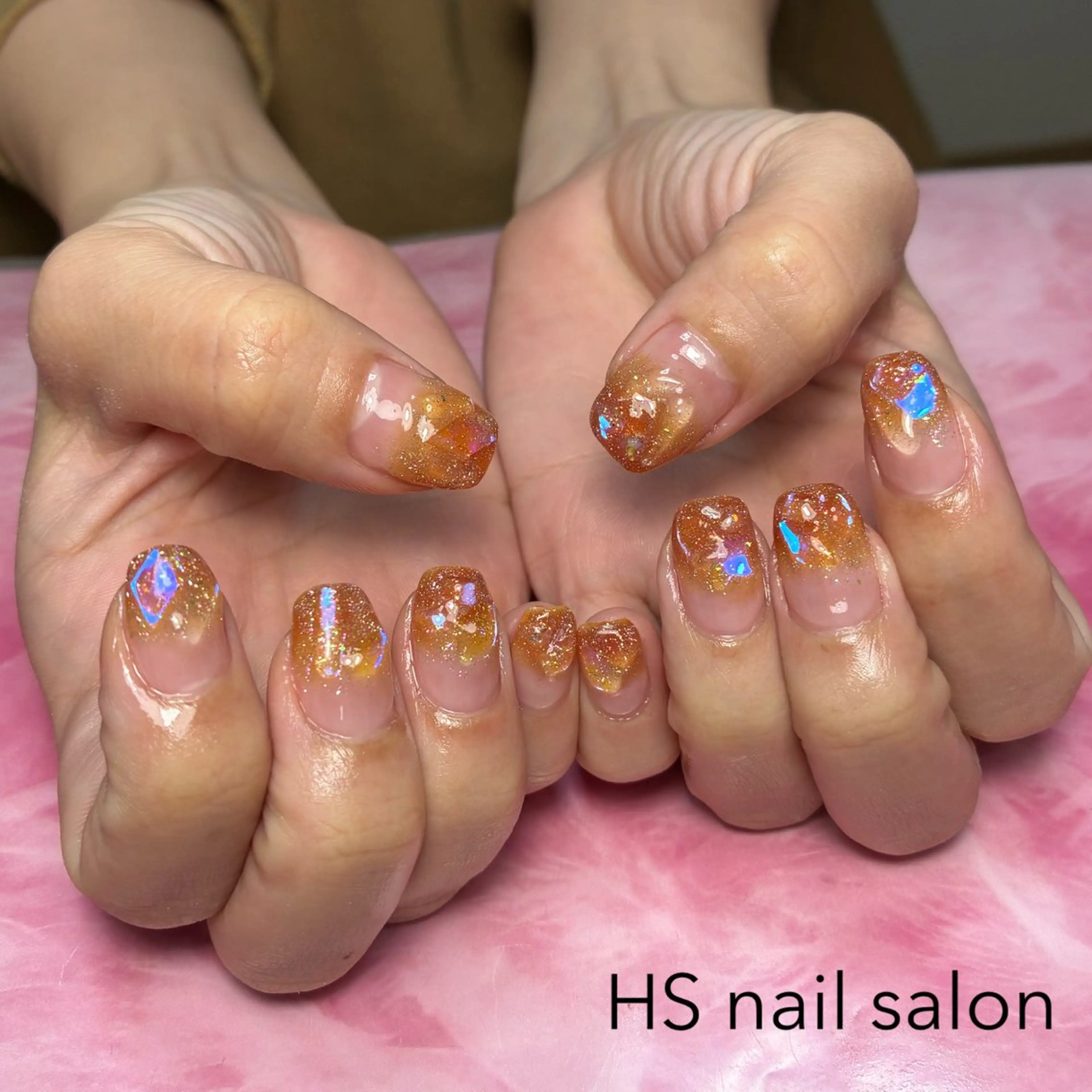 ミディアム ハンドネイル hs nail salonのネイルデザイン