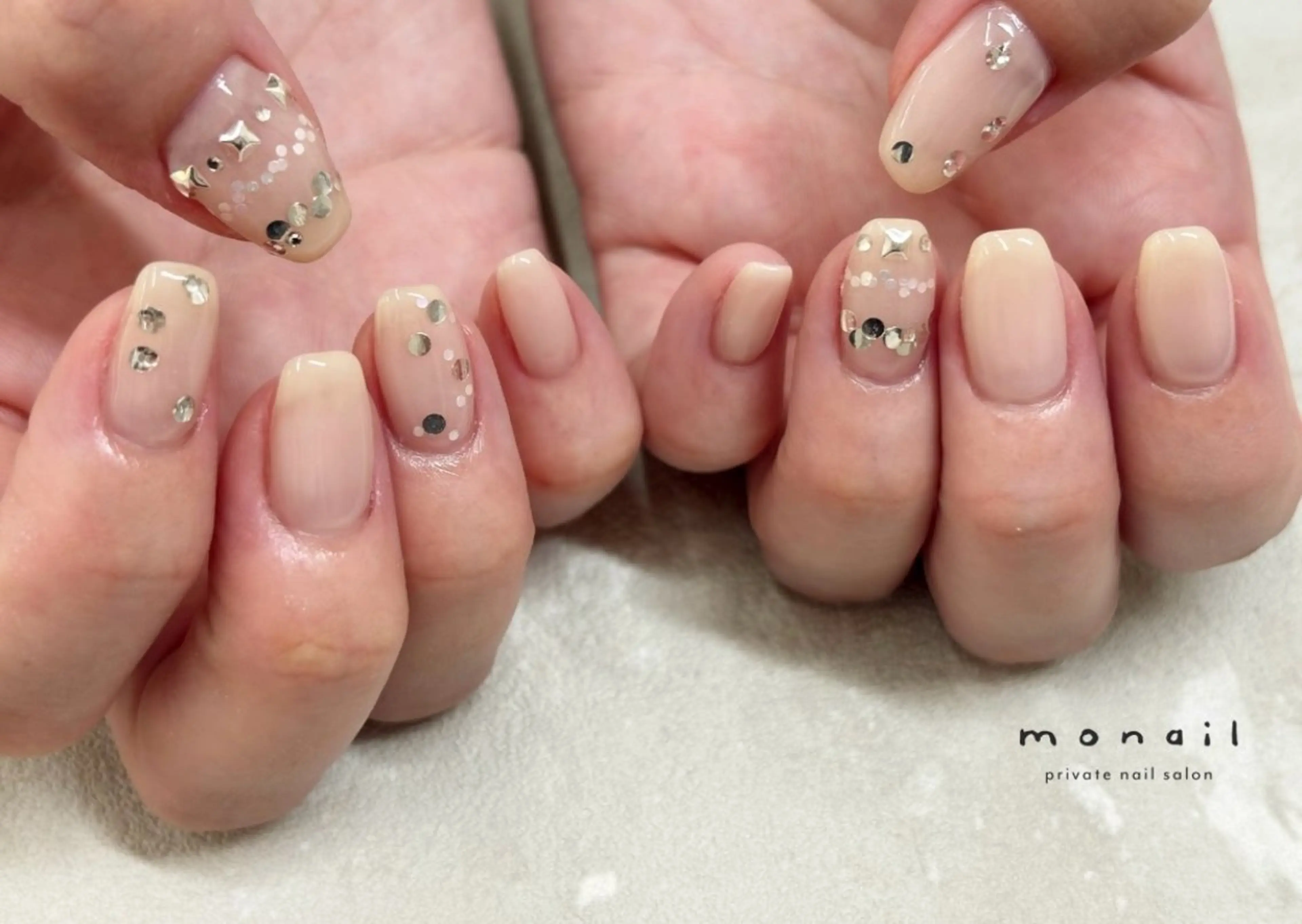 ネイル ハンドネイル nail salon monailのネイルデザイン