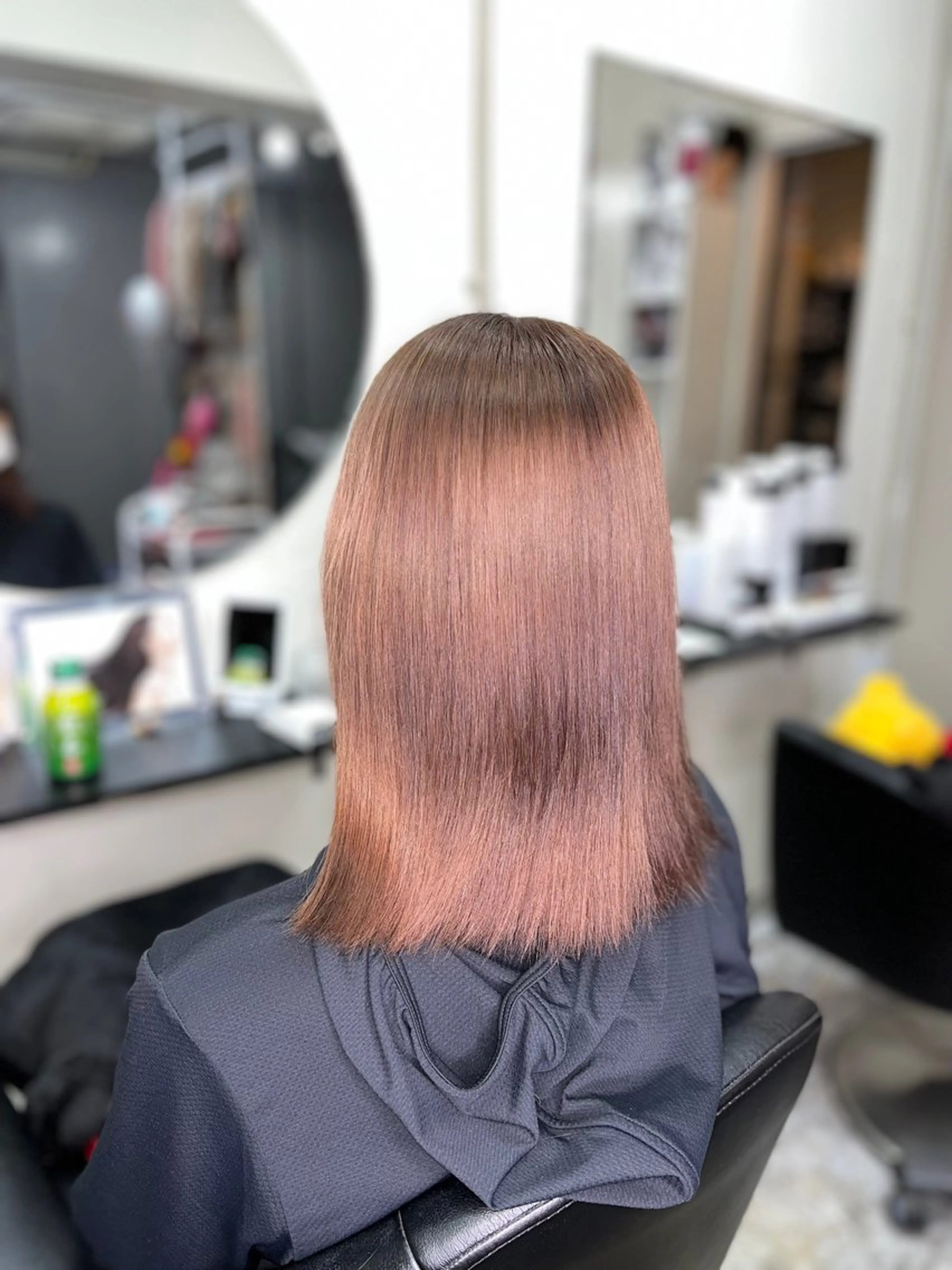 ミディアム カラー 魅力引き出しヘア🐾 るくものヘアスタイル