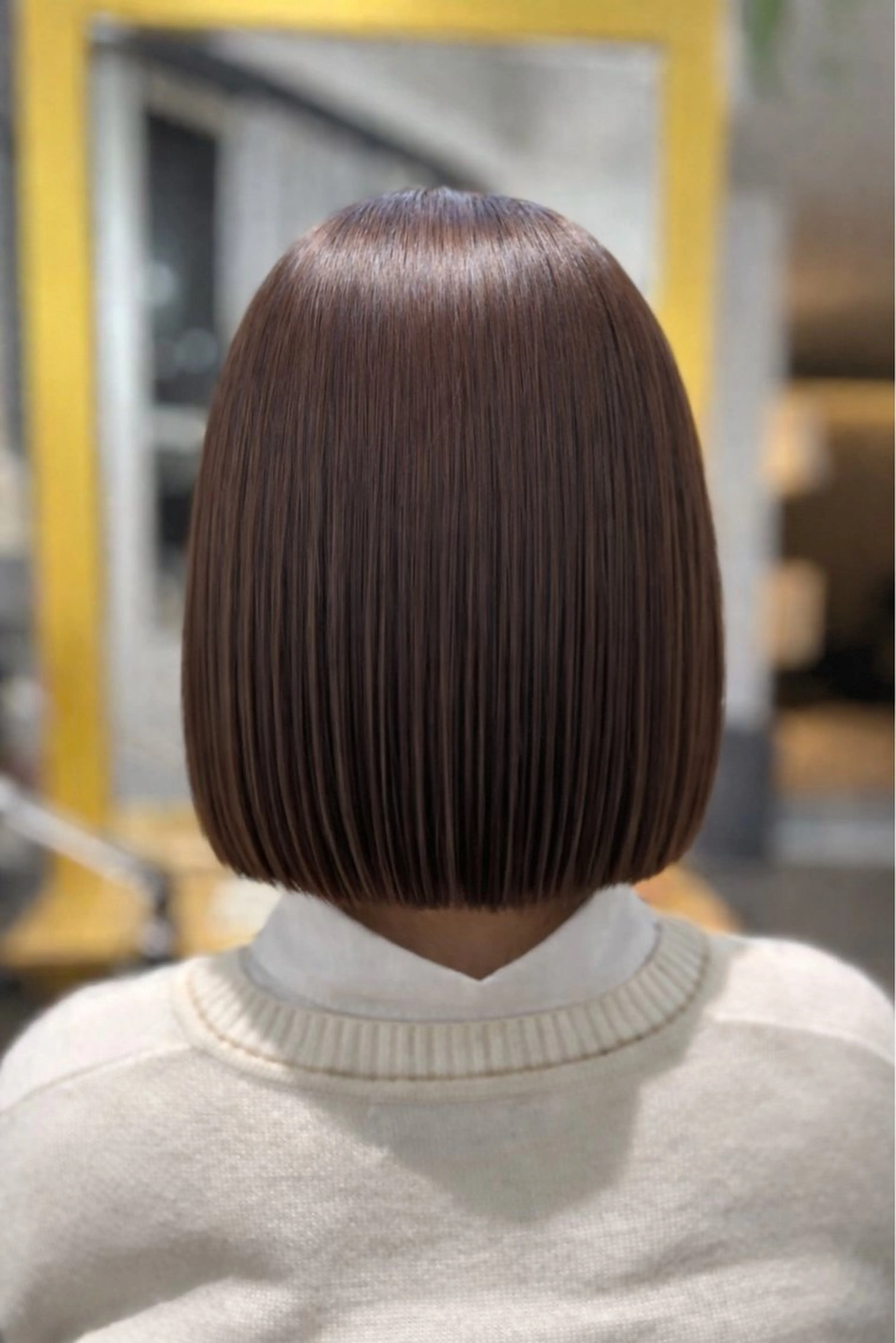 ショート 縮毛矯正／レイヤー／ 🩵mizukiのヘアスタイル