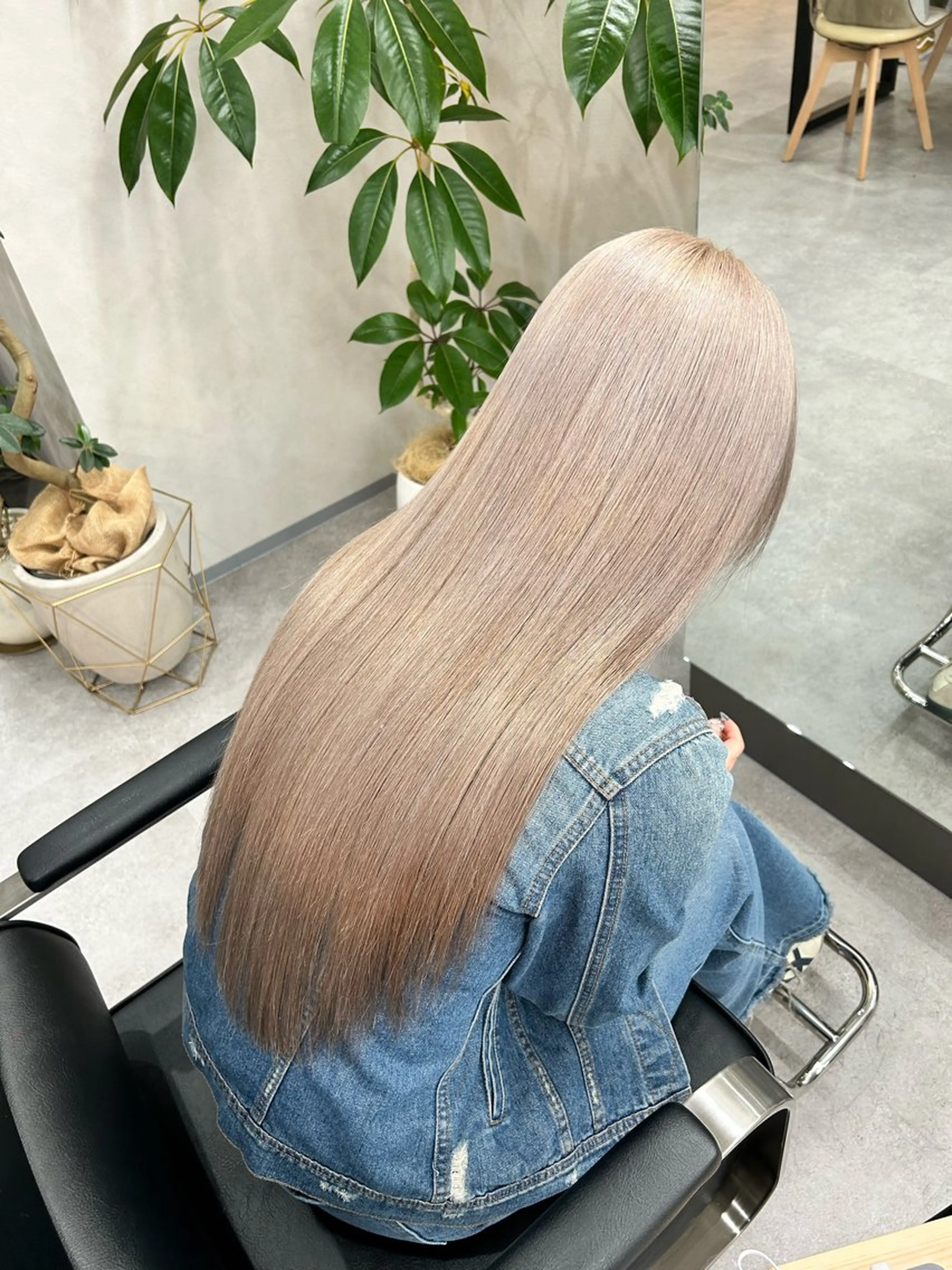 セミロング カラー ヘアカラー トリートメント ヘアセット 🌷横浜/レイヤー /艶カラー🌷のヘアスタイル