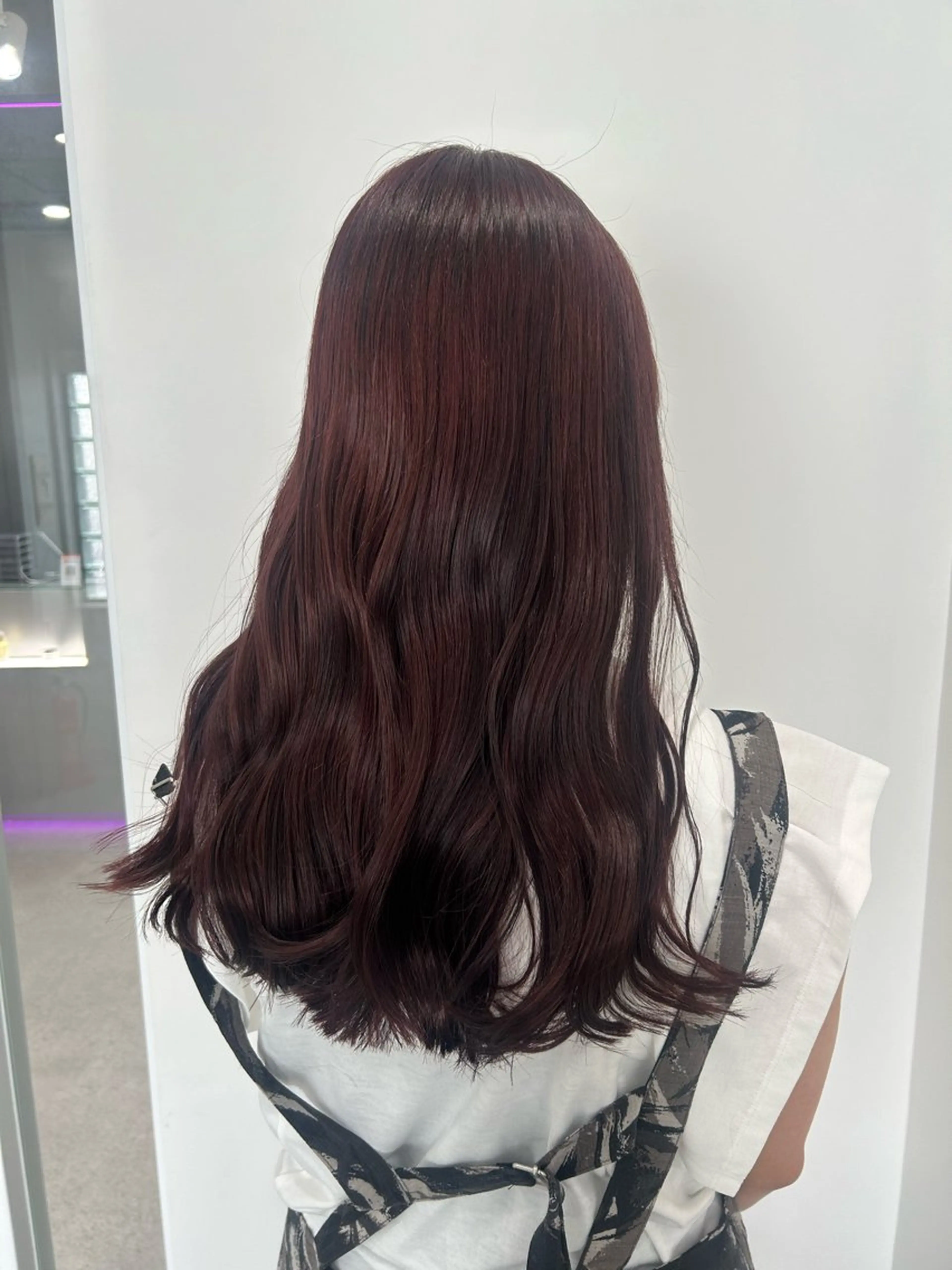 ロング カラー 愛結 暖色カラー🎀🩰のヘアスタイル