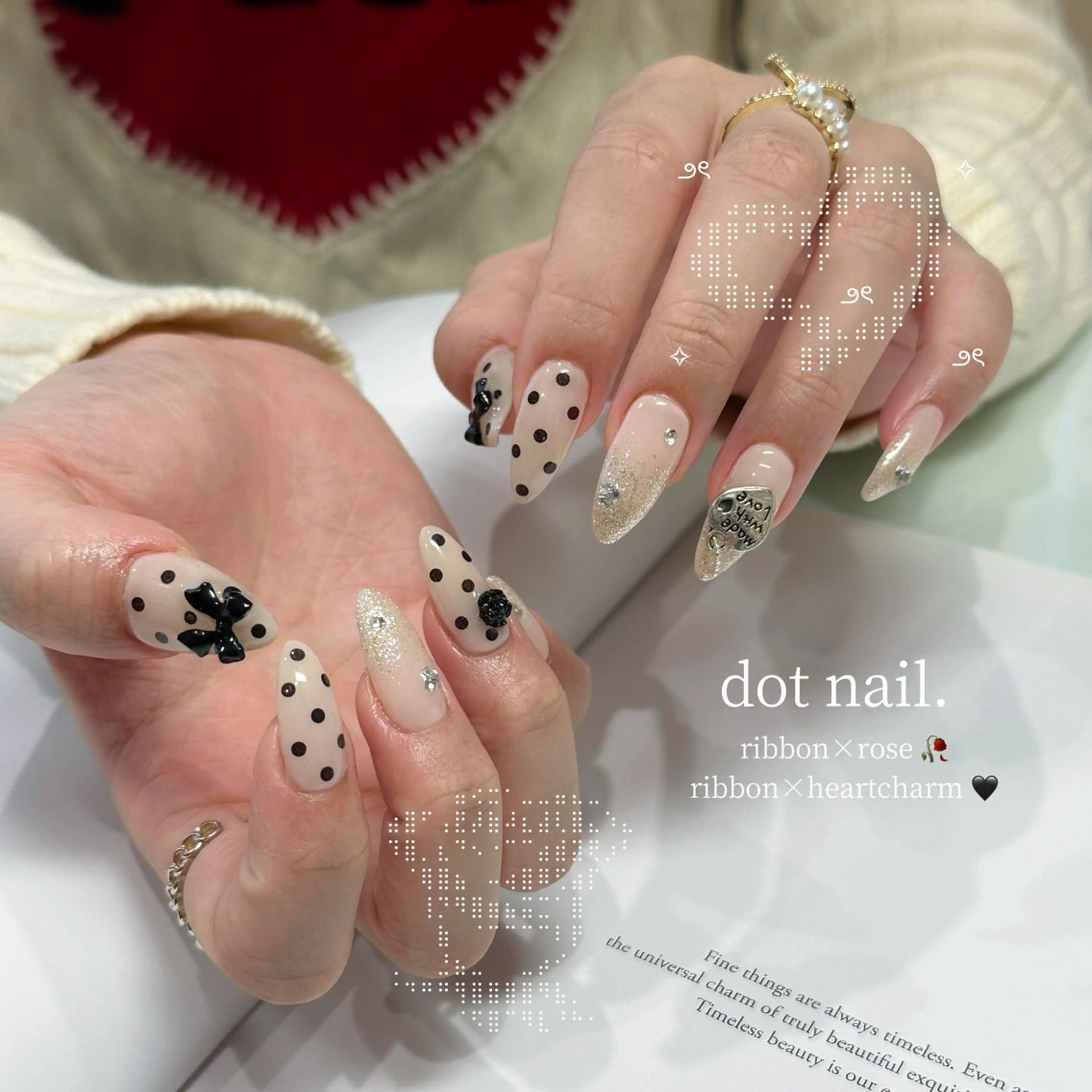 ネイル Allure 桑田麻南のネイルデザイン