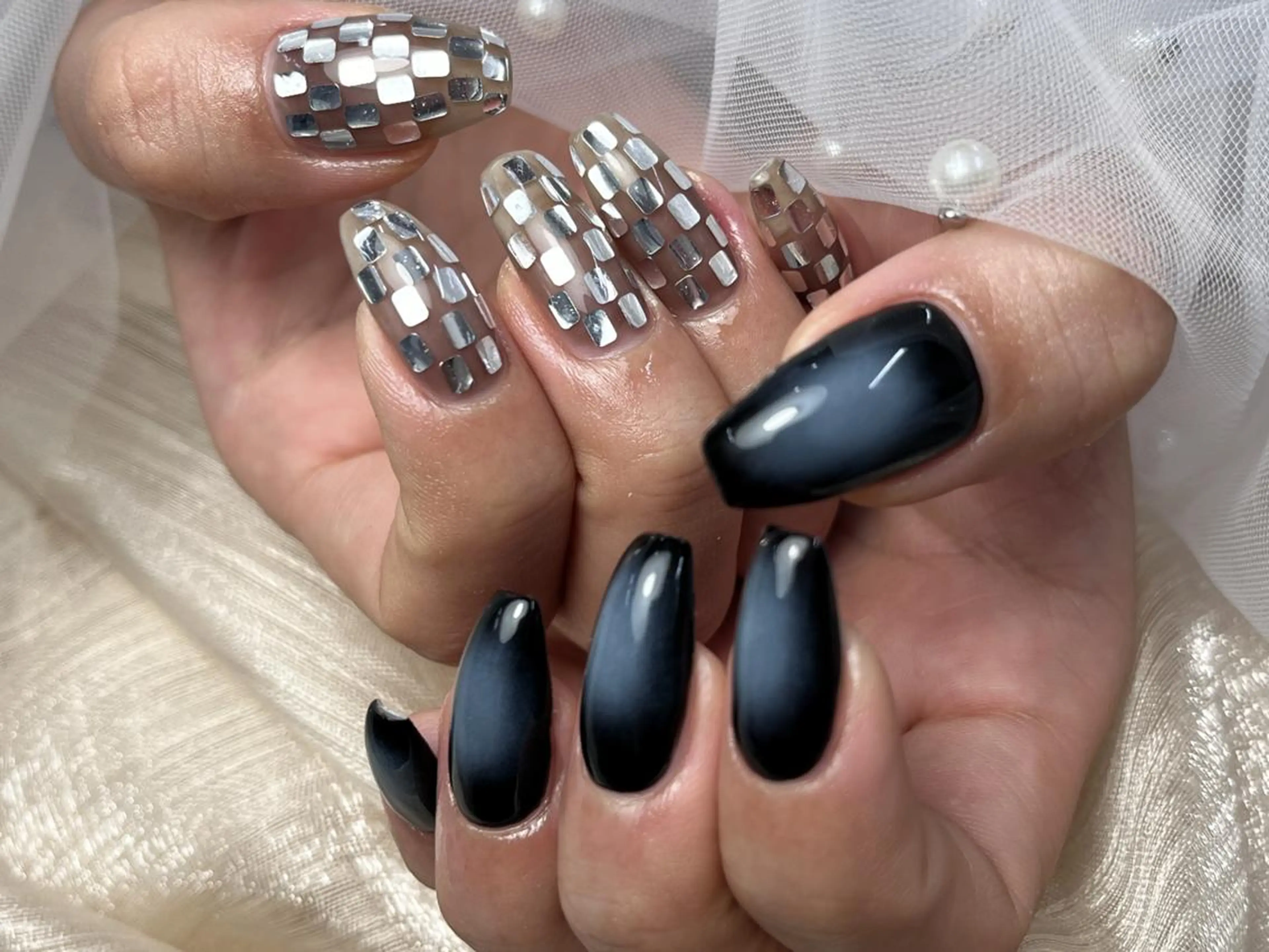 ネイル シンプルネイル ハンドネイル ToliyDeliy Nail Salonのネイルデザイン