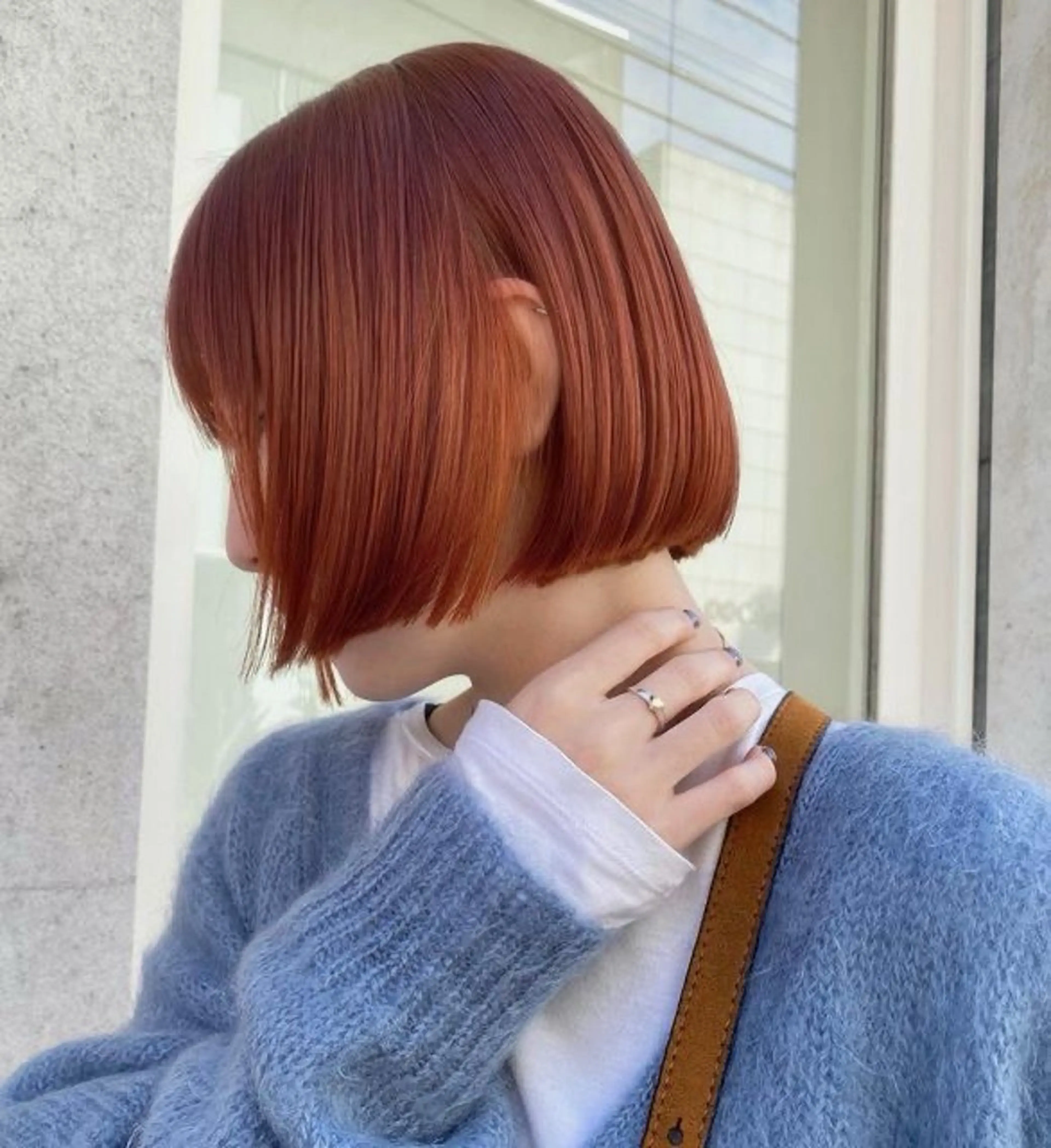 air‐AOYAMA所属・佐々木 彩花のヘアスタイル