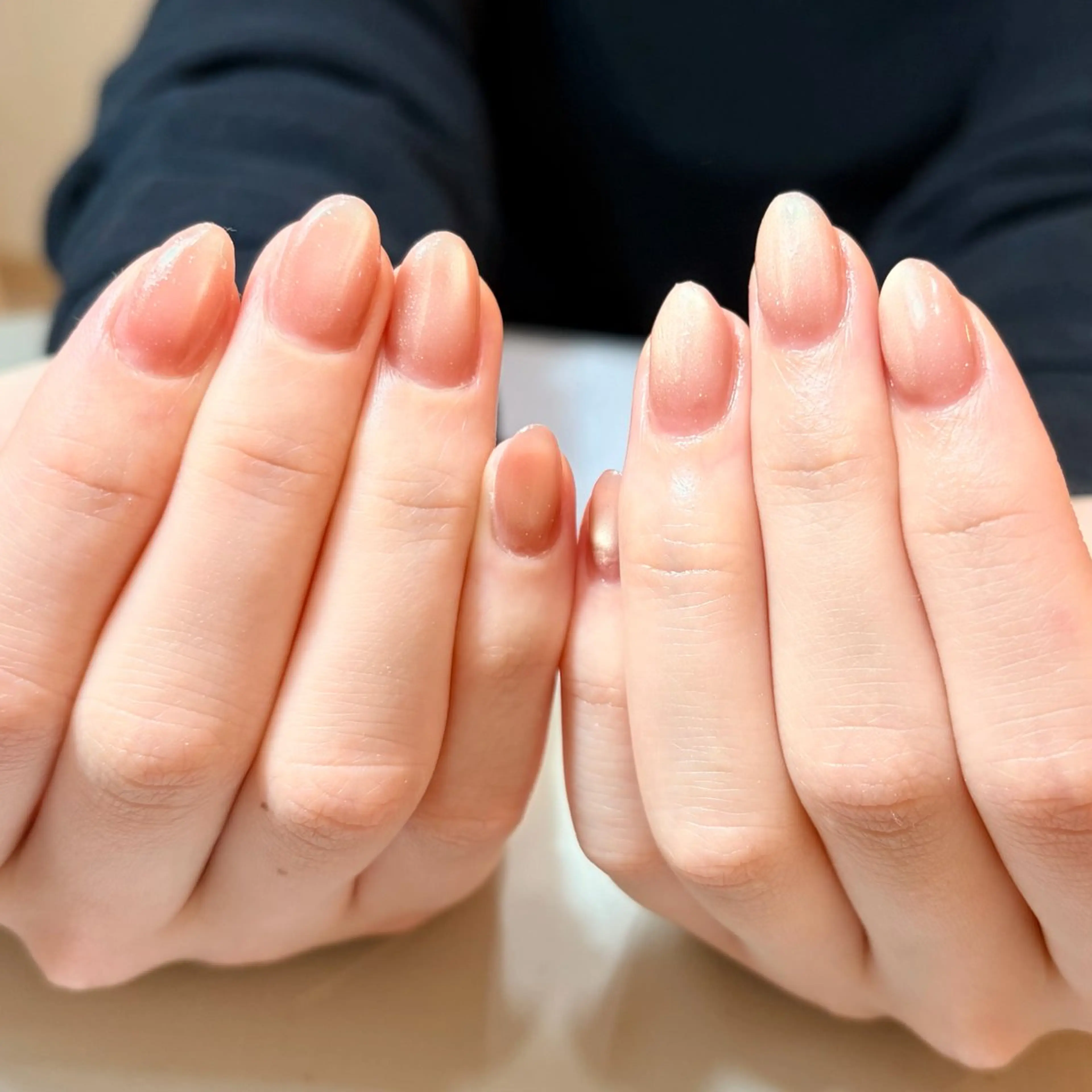 ネイル マグネットネイル ピンク 春ネイル May昭和町/ mahiroのネイルデザイン