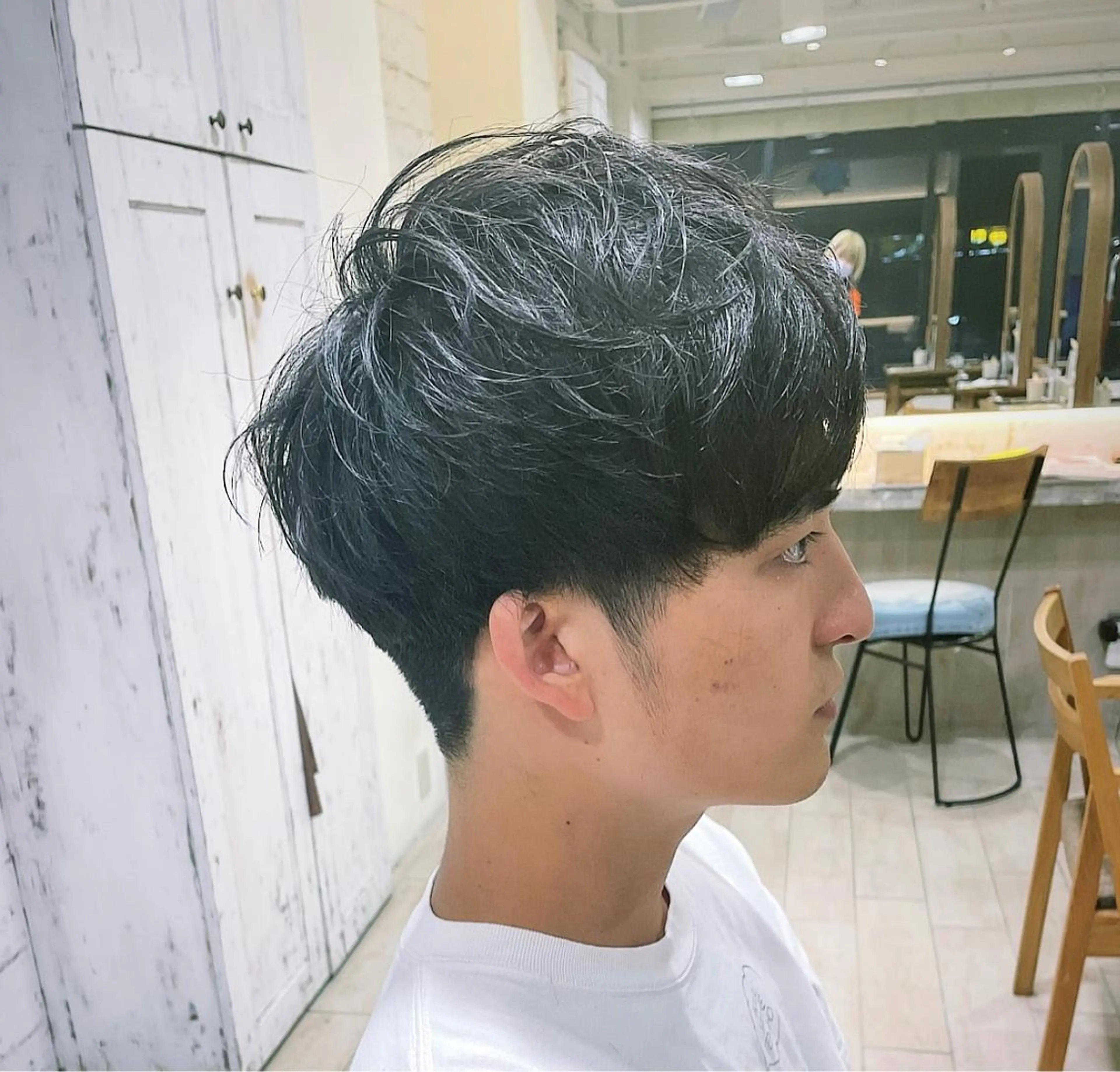 メンズ カット すげさやか ✨メンズカットパーマのヘアスタイル