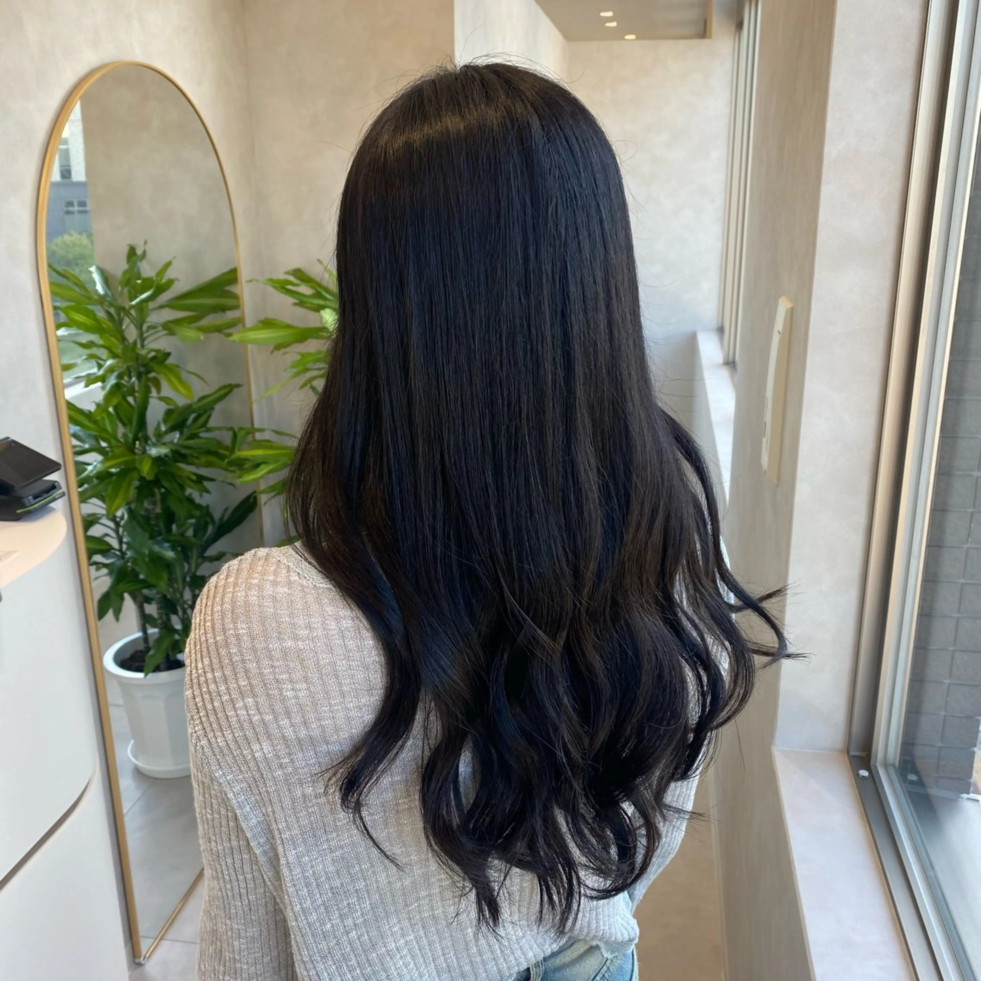 ロング カラー ブラウンカラー ダークブラウン 韓国ヘア・カラー 🩵SHIZUKUのヘアスタイル