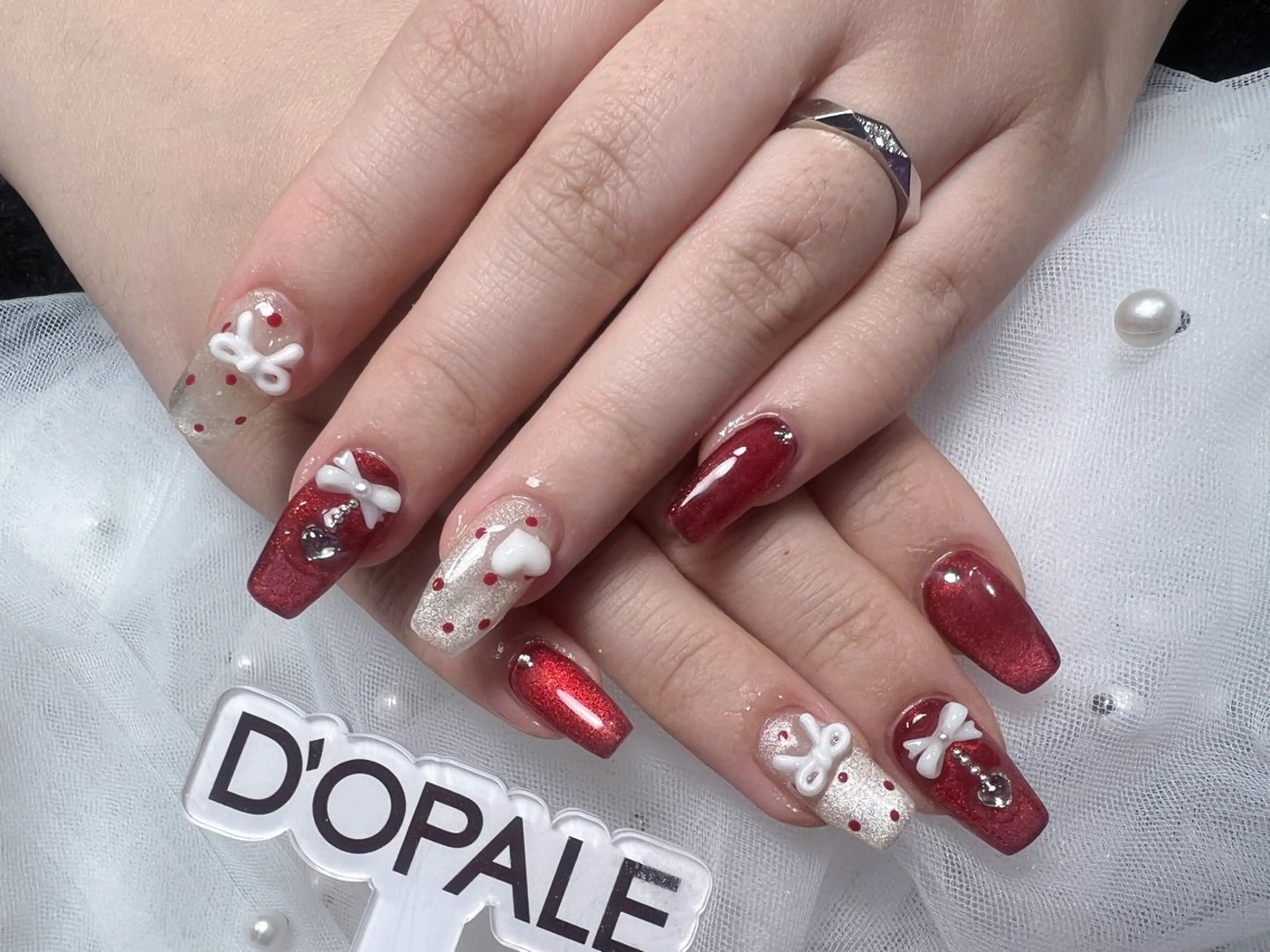 ネイル ハンドネイル 長さ出し専門店 上野kkのネイルデザイン