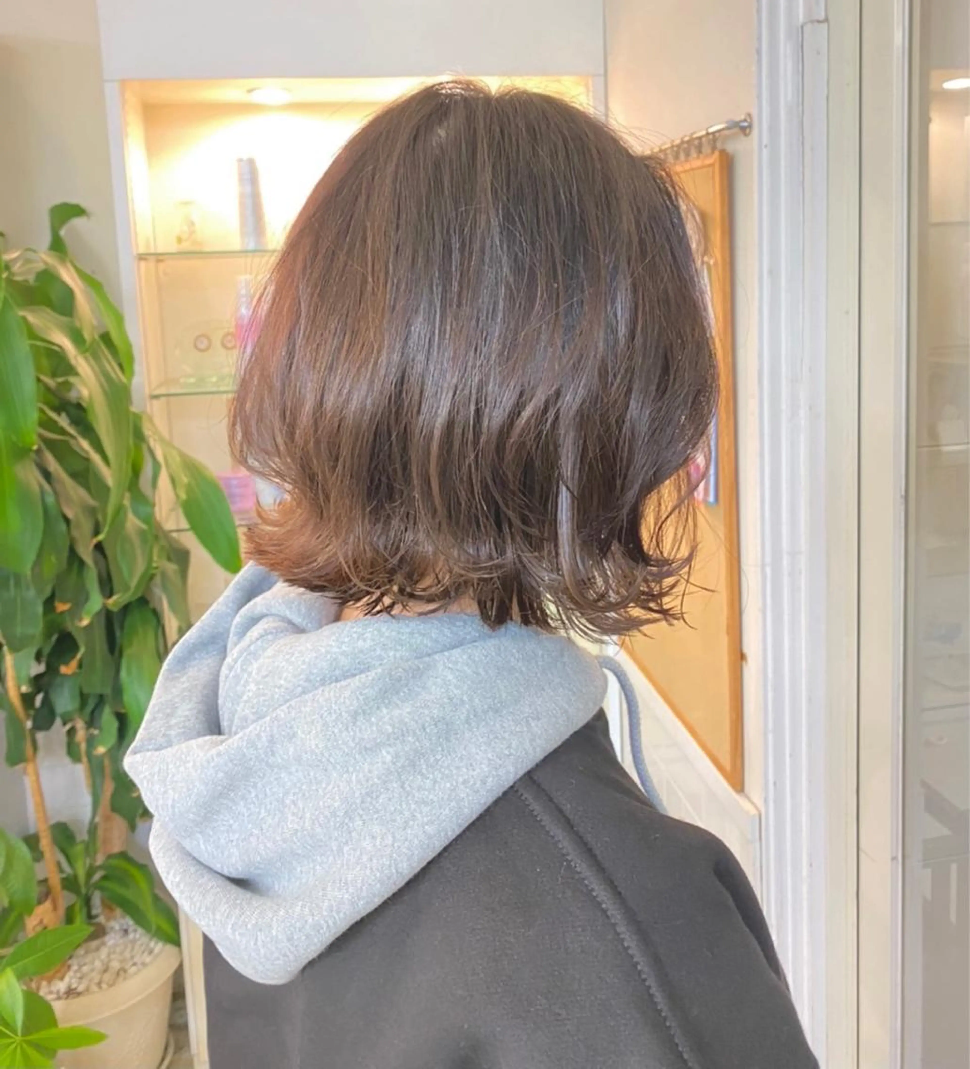 ミディアム 橋口 千裕のヘアスタイル