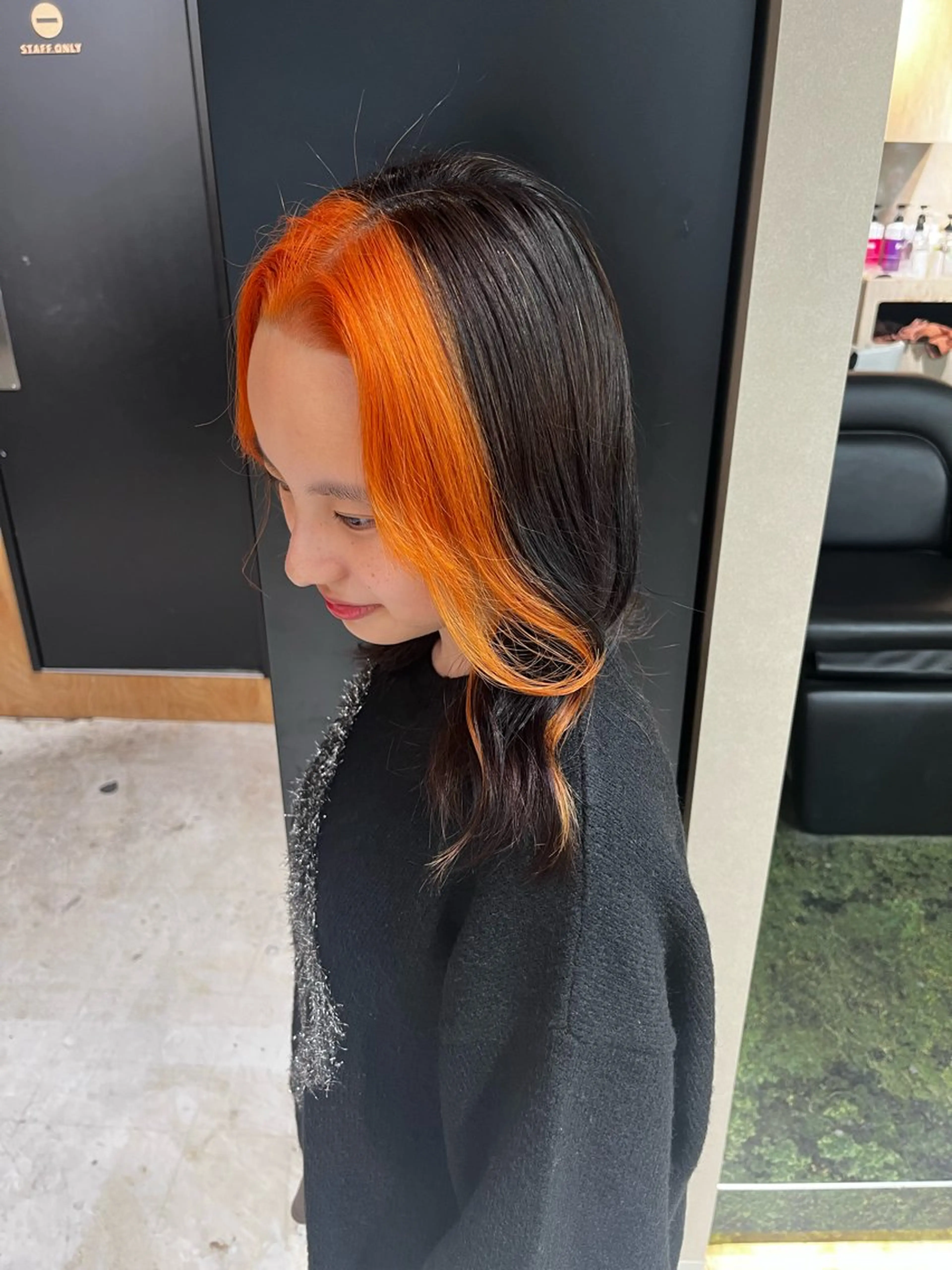 ミディアム ヘアカラー トリートメント 🏅EIGHT難波/ 【店長】タモツのヘアスタイル