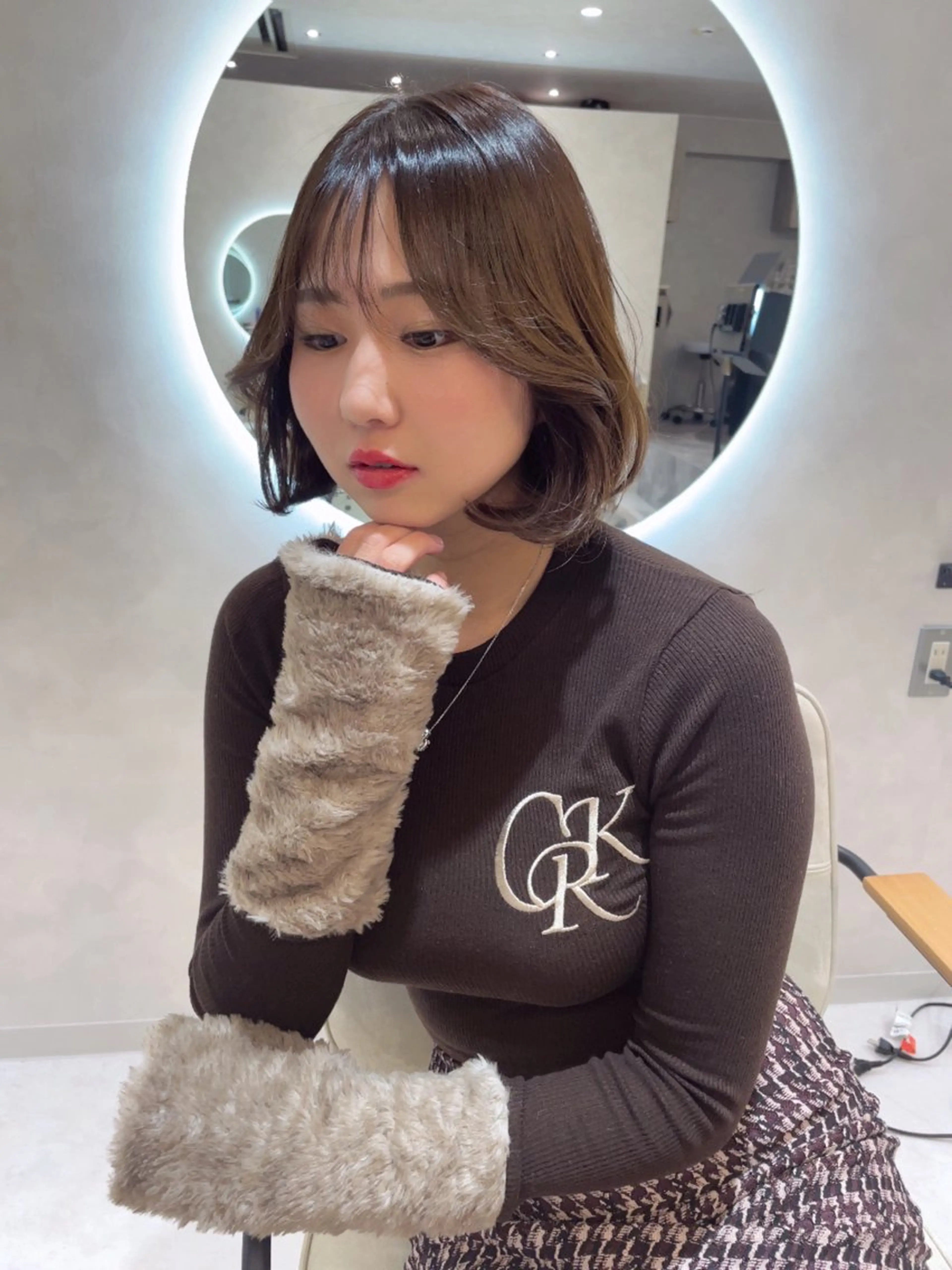 ショート enu所属・韓国風×髪質改善 ゆりのヘアスタイル