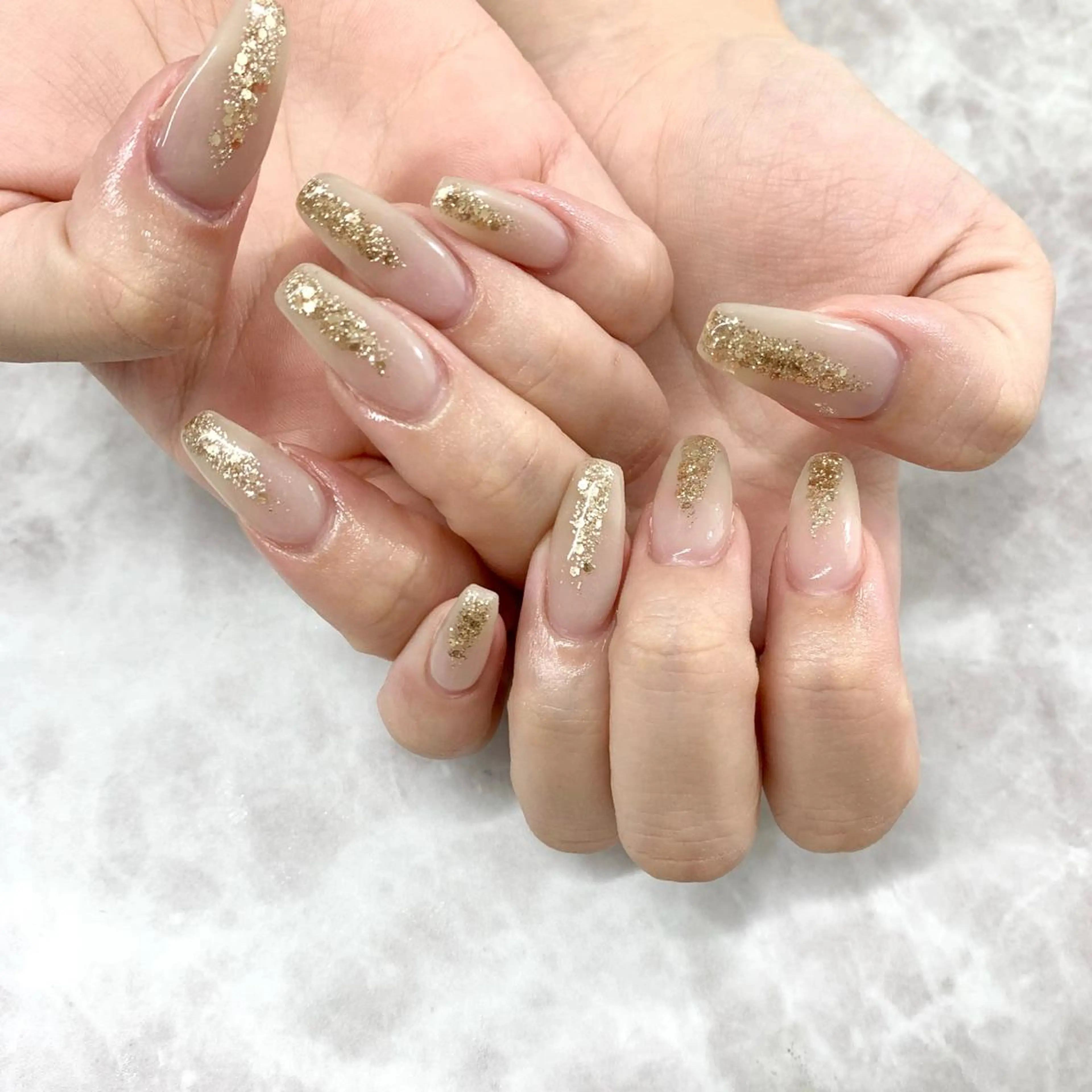 ネイル ニュアンスネイル pu muのネイルデザイン