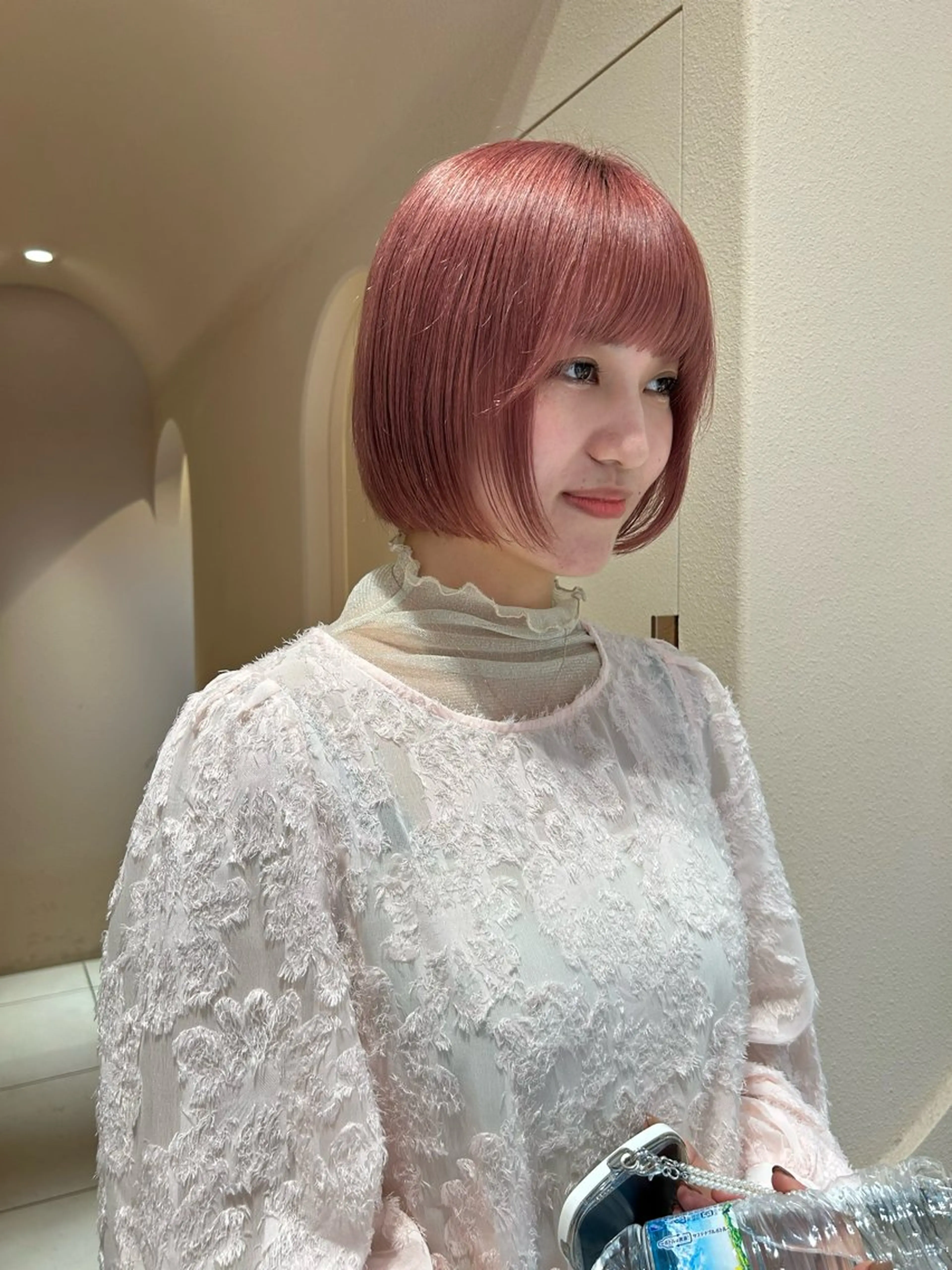 【新規限定🎨】ボブカット＋ケアダブルカラー（ブリーチ込）˚✧₊ (シャンプーブロー代、スタイリング込み)の写真