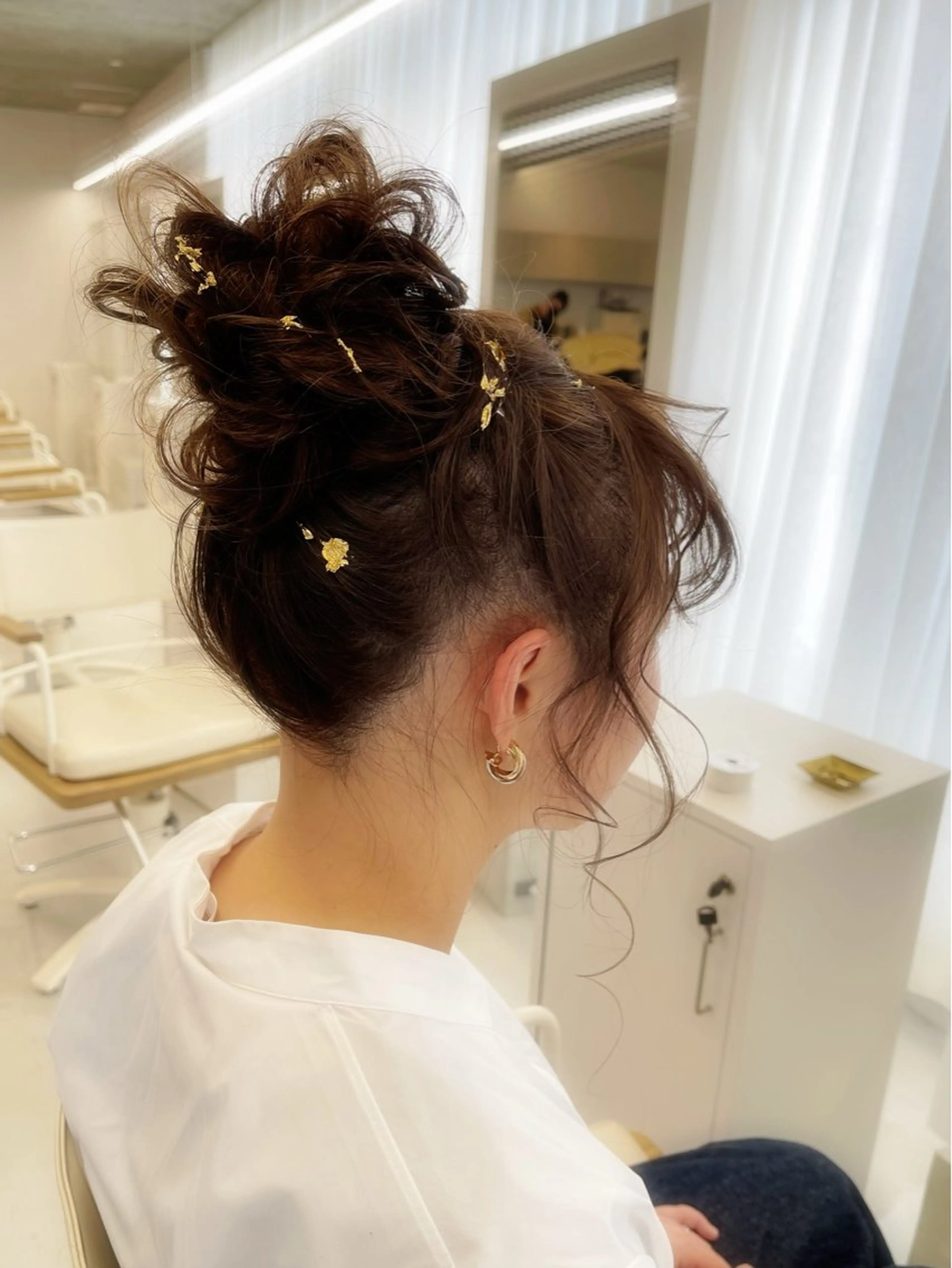 ヘアアレンジ 柴田泰秀sotti. 髪質改善/ブリーチのヘアスタイル