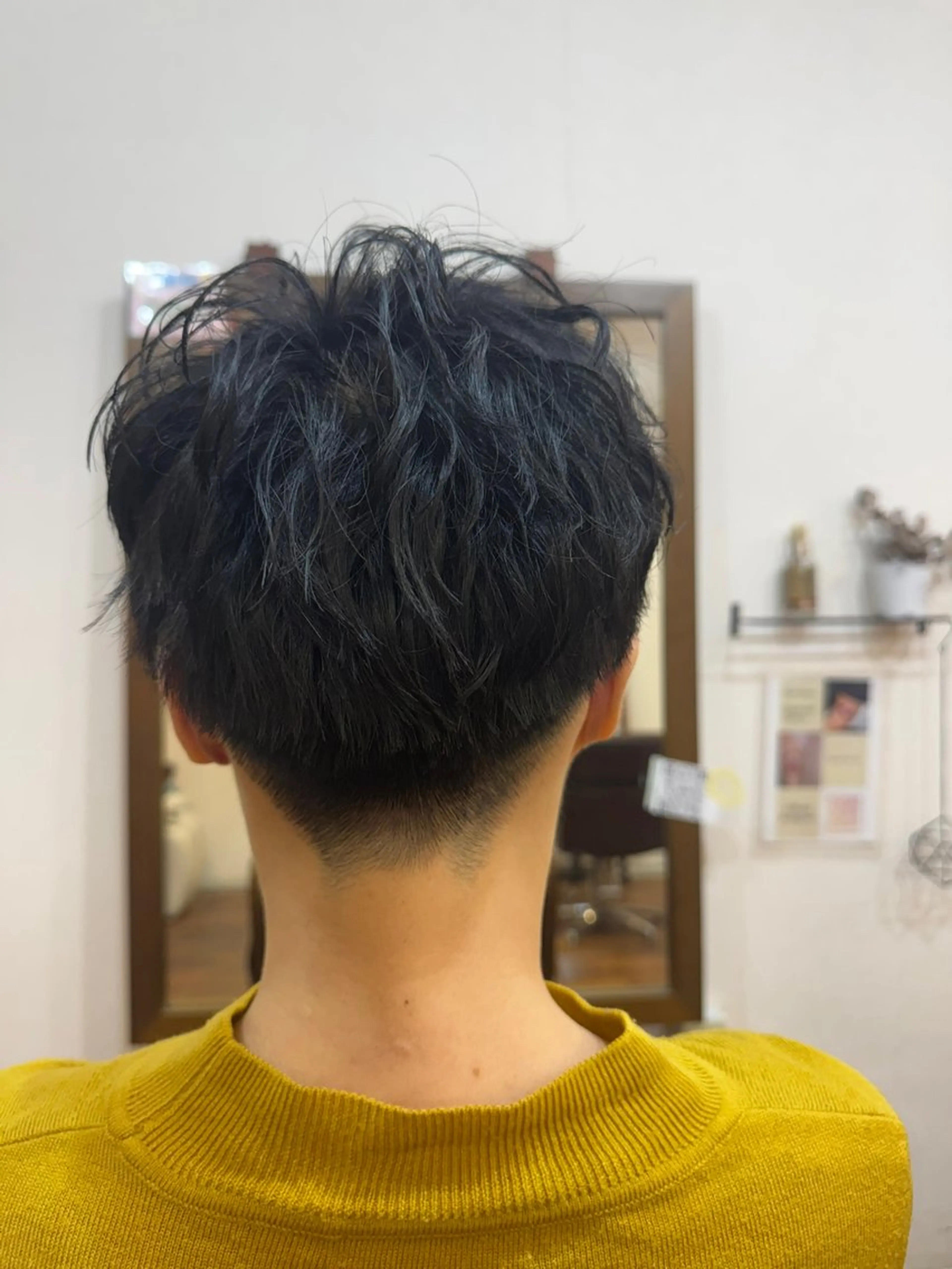 ショート ショートヘア カット パーマ 神谷 知紀のヘアスタイル