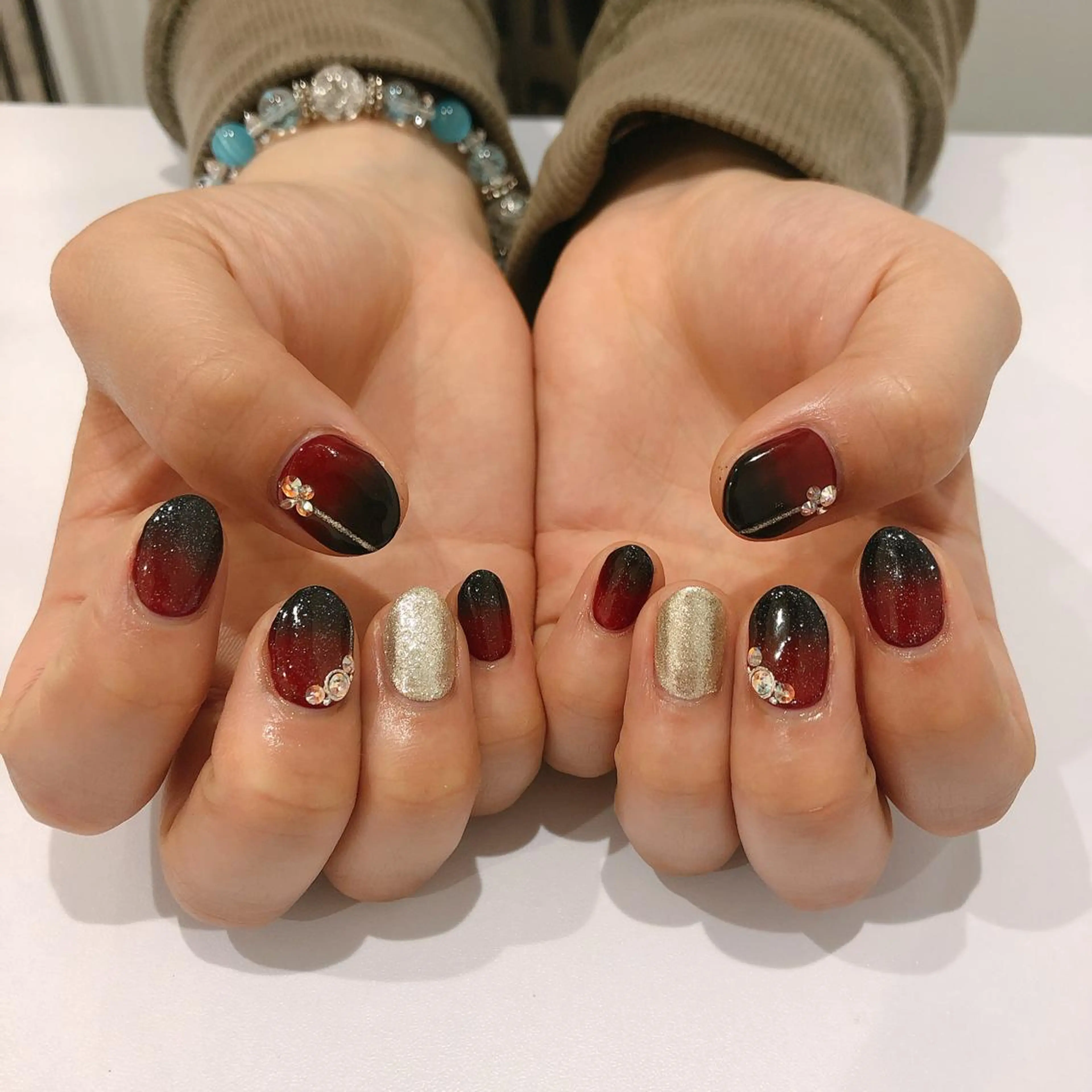 ネイル a:Qネイル /久米川のネイルデザイン