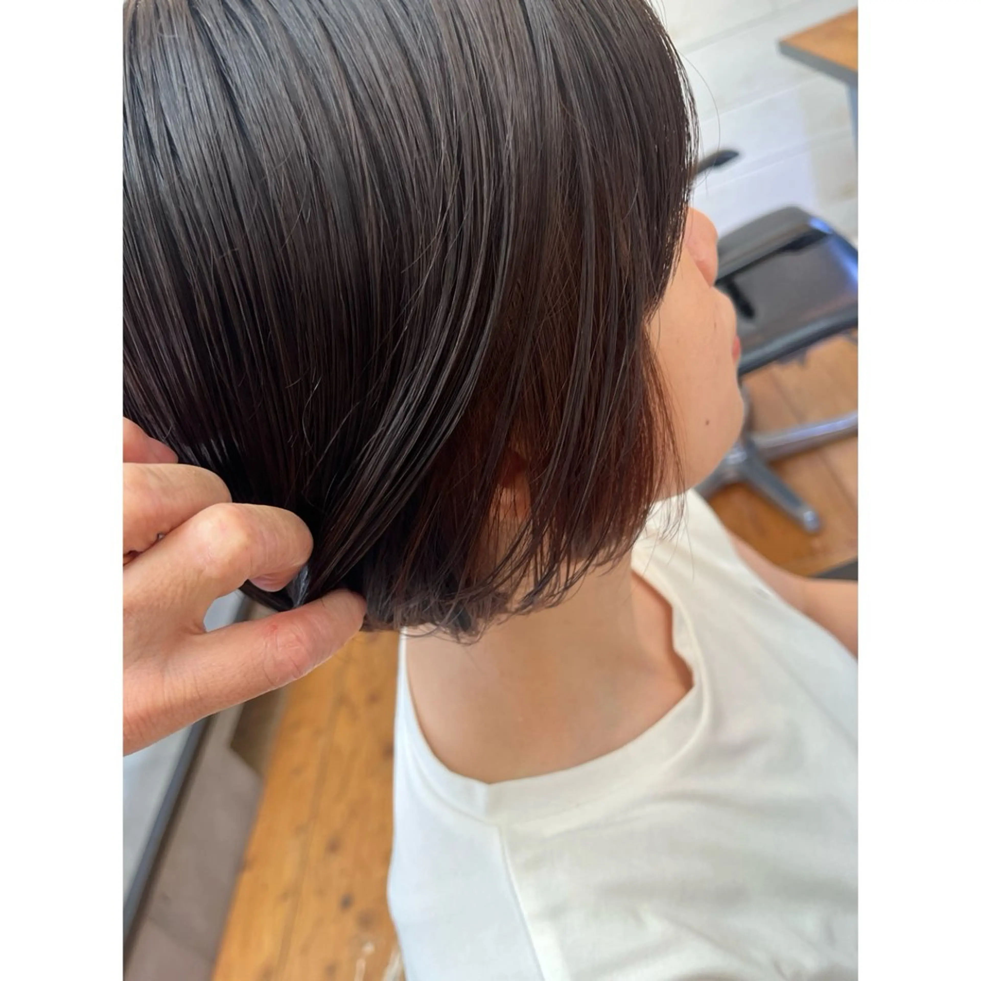 ショート カラー Lagom なかだのヘアスタイル