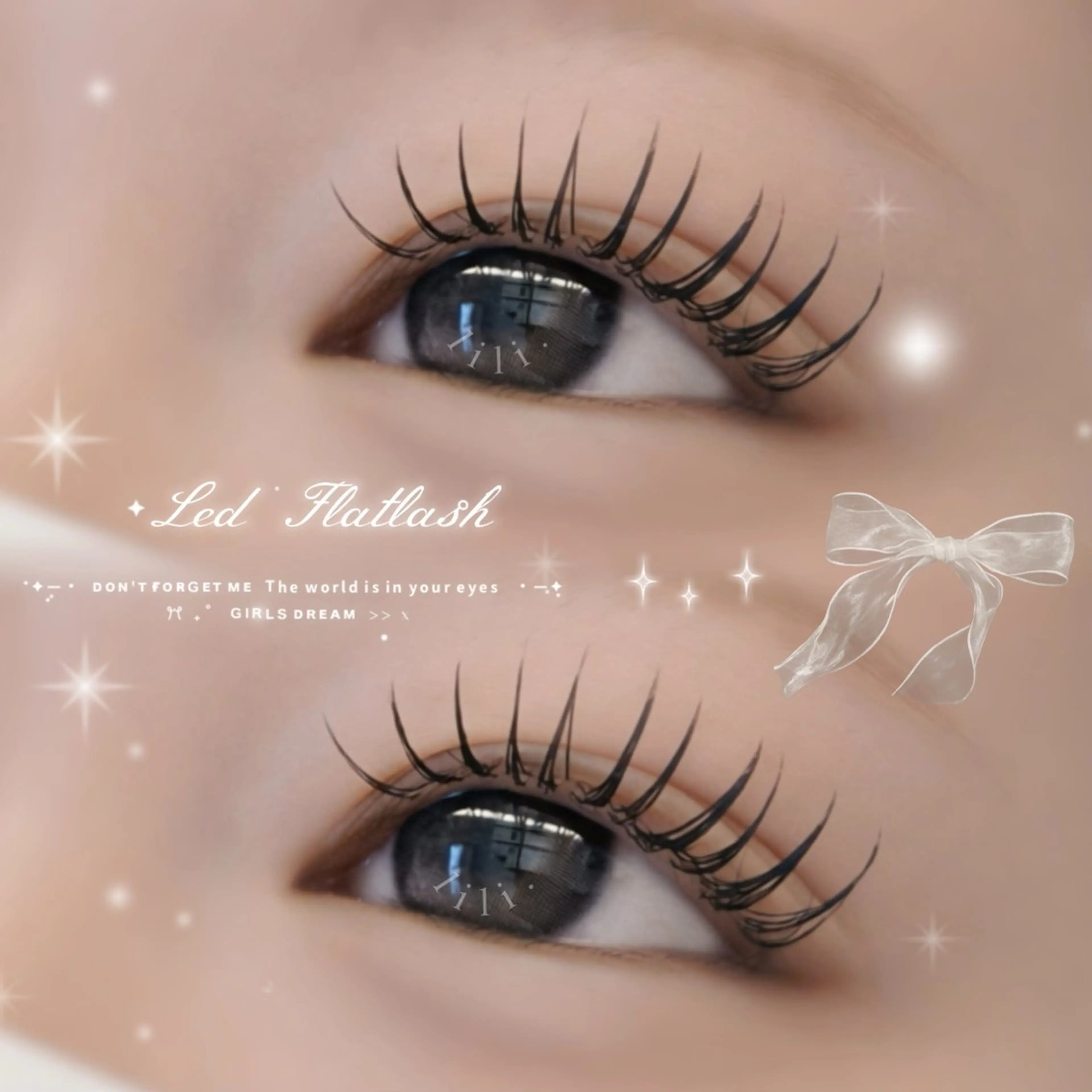 マツエク・マツパ フラットラッシュ 𝑠𝑎𝑙𝑜𝑛 𝑙𝑖𝑙𝑖.のマツエク・マツパデザイン