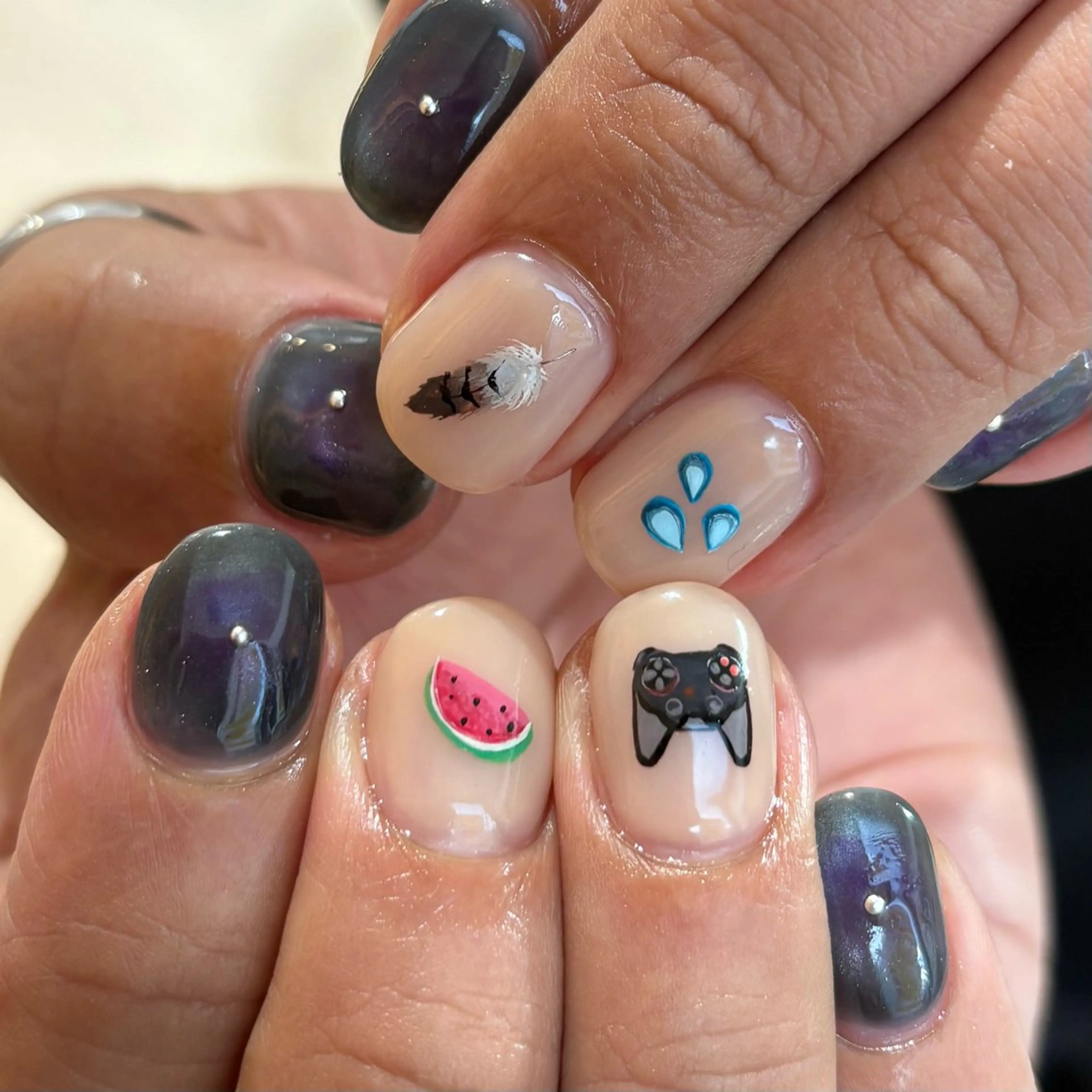 ショート ハンドネイル Clala Ayumiのネイルデザイン