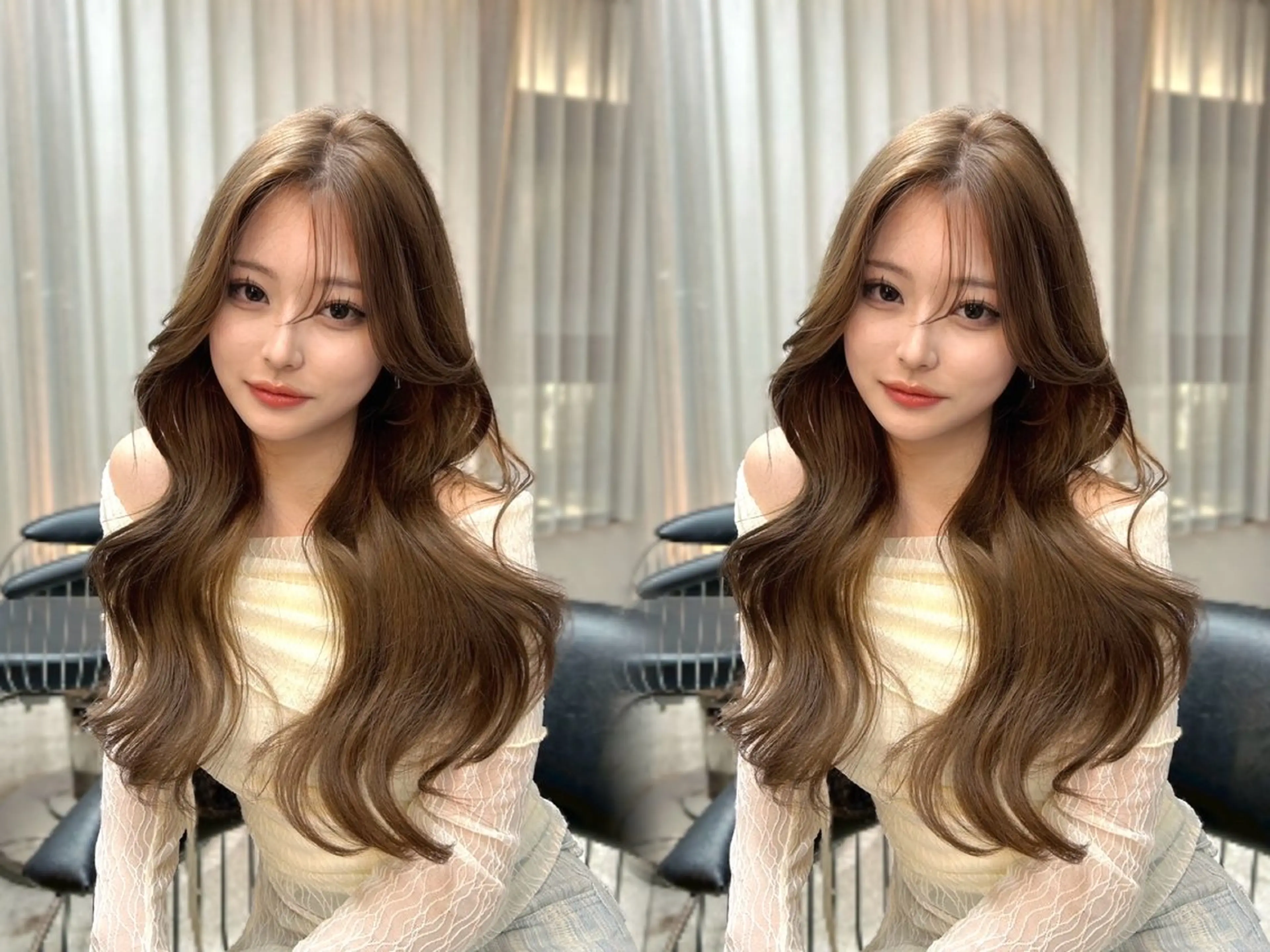 セミロング カット トリートメント 木串 楽人のヘアスタイル