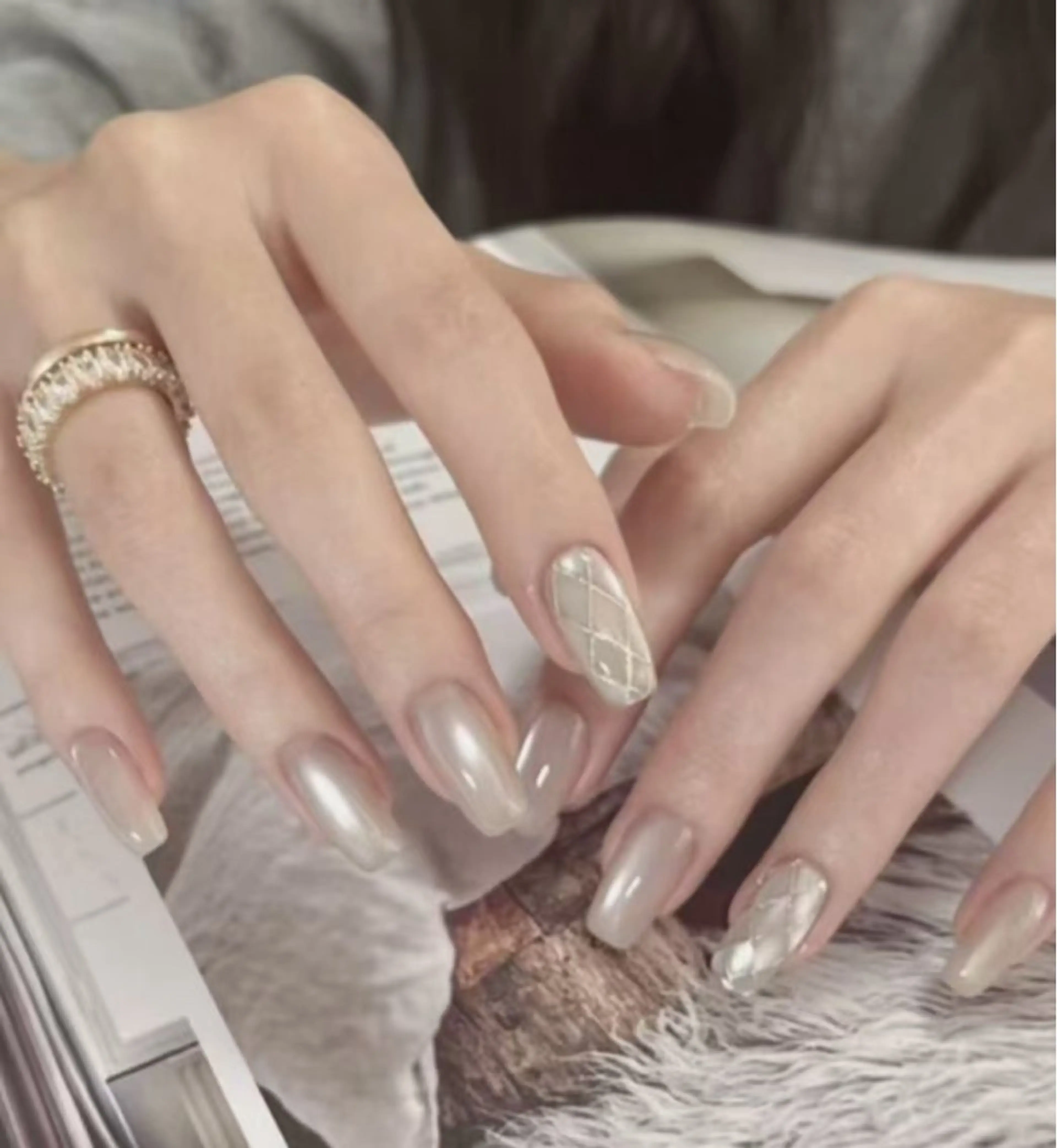 【HAND】マグネット×流行のキルティング2本！の写真
