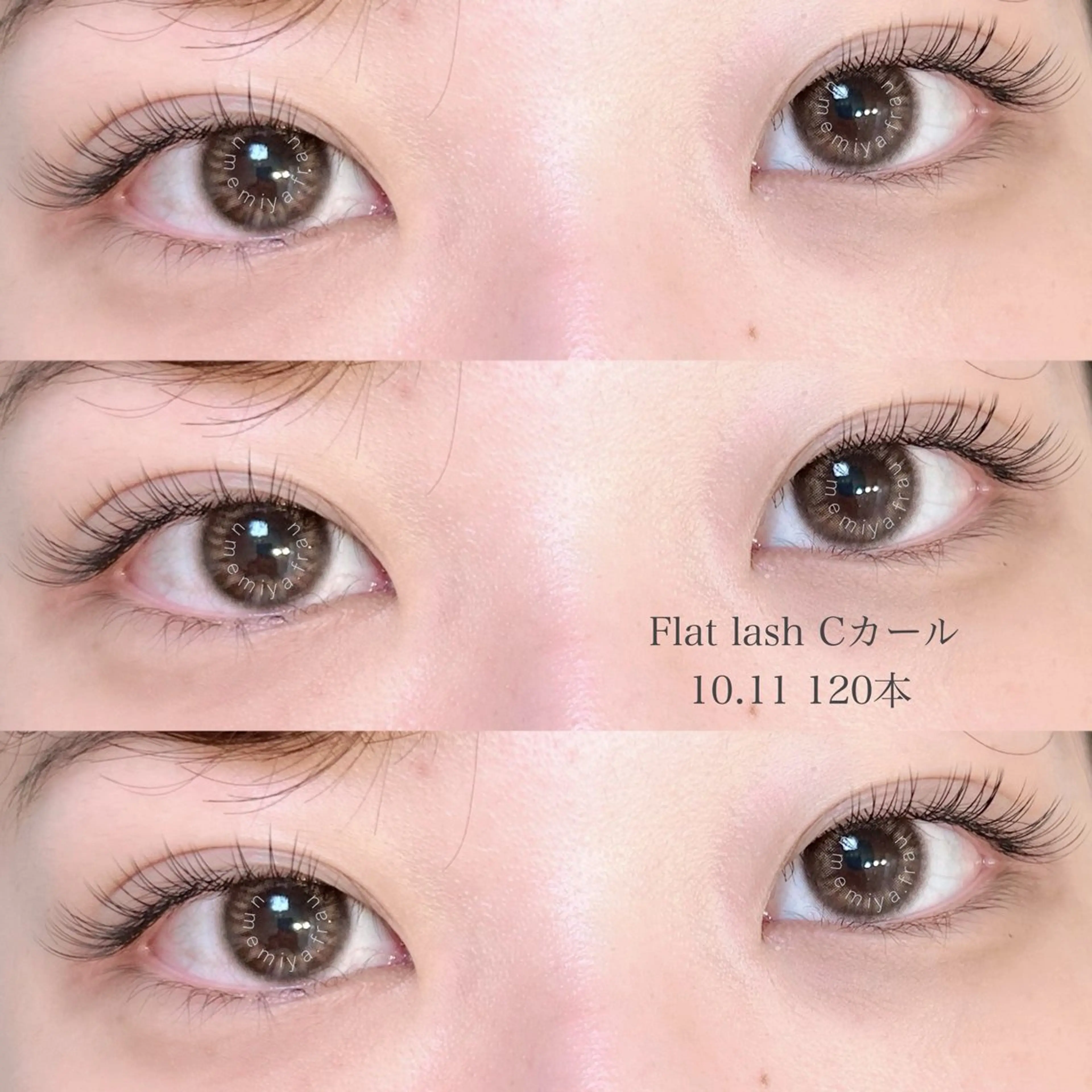 マツエク・マツパ Frau 梅宮のマツエク・マツパデザイン