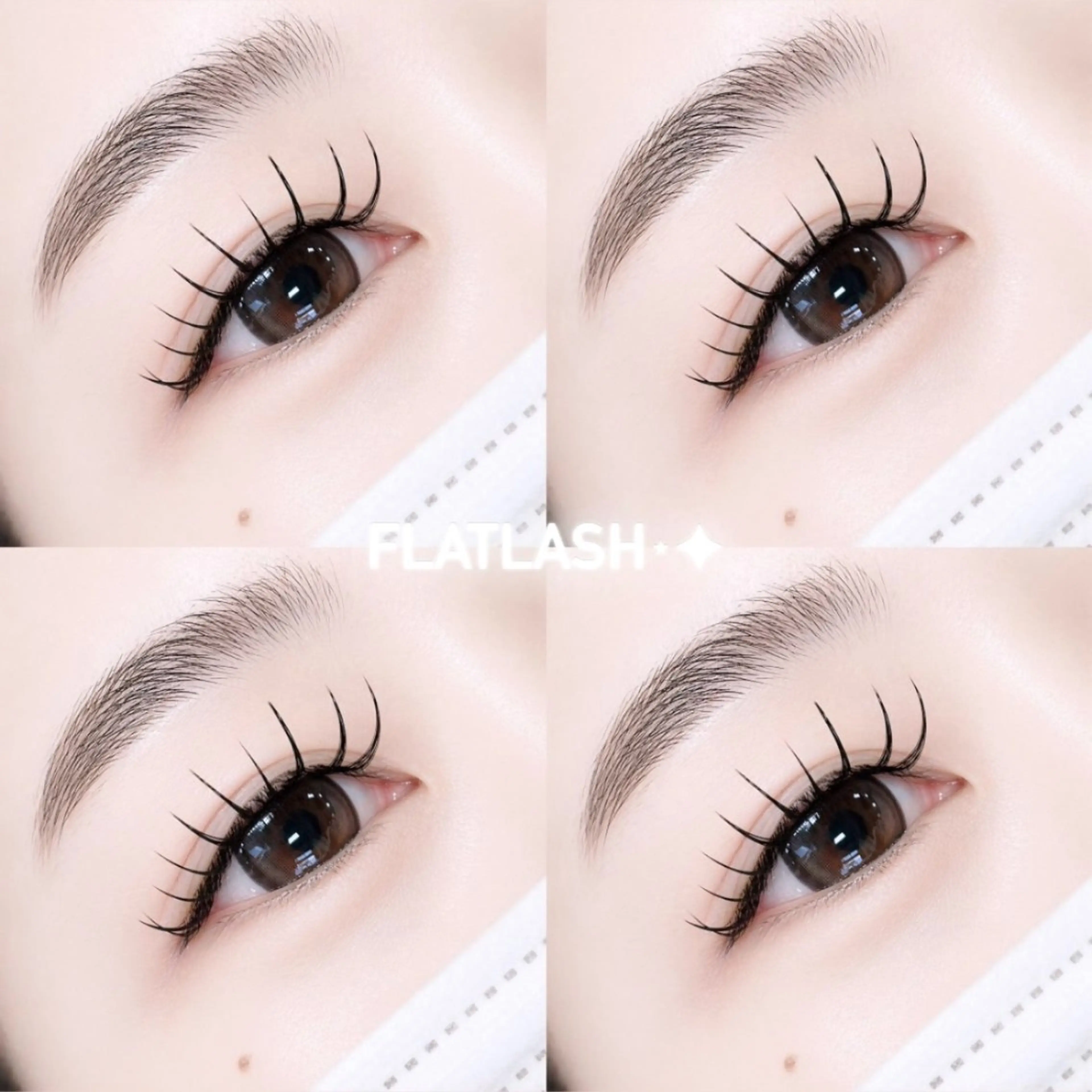 マツエク・マツパ フラットラッシュ OLIVIA 松本のマツエク・マツパデザイン