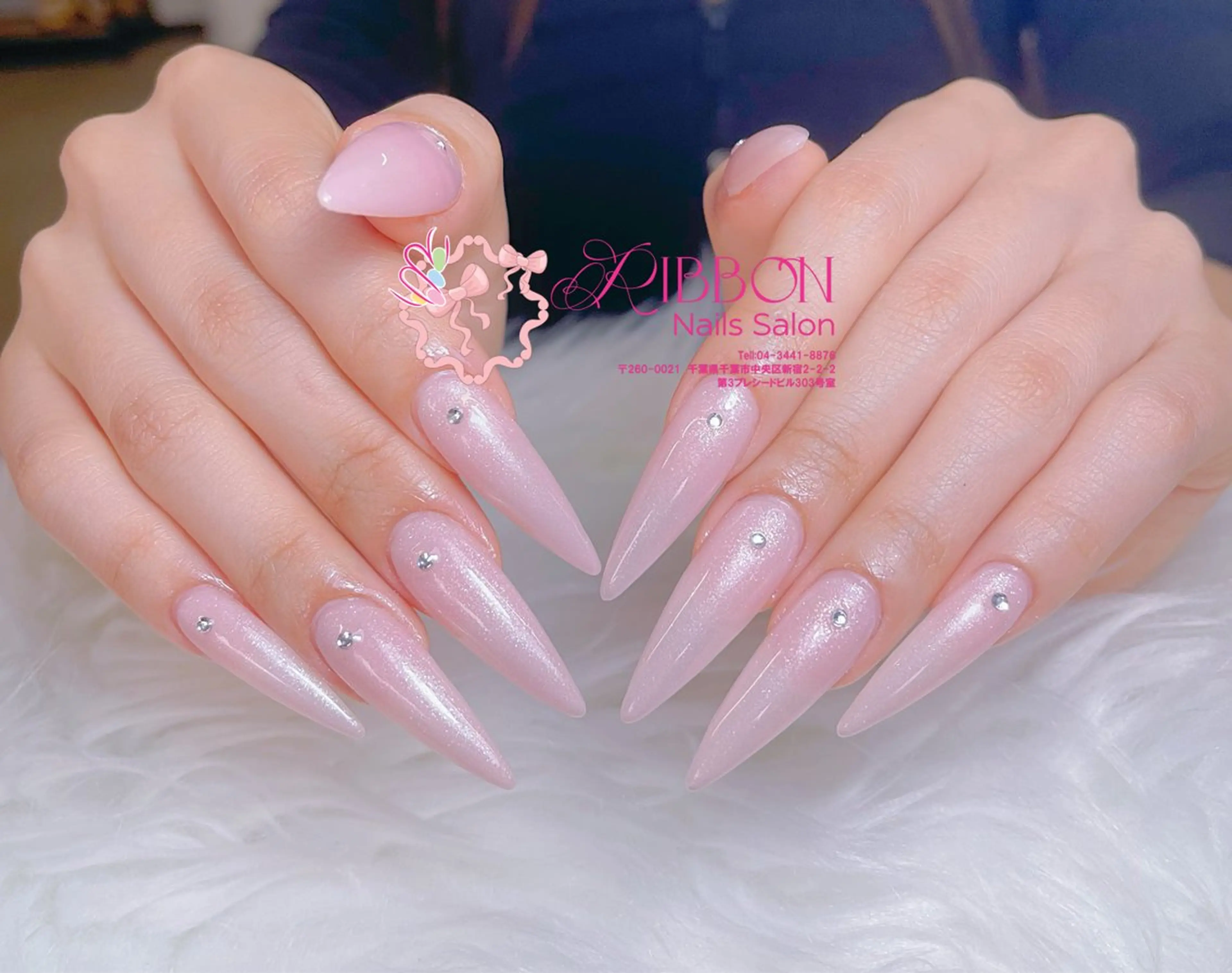 カラー グラデーションカラー ハンドネイル Ribbonnail salonのネイルデザイン