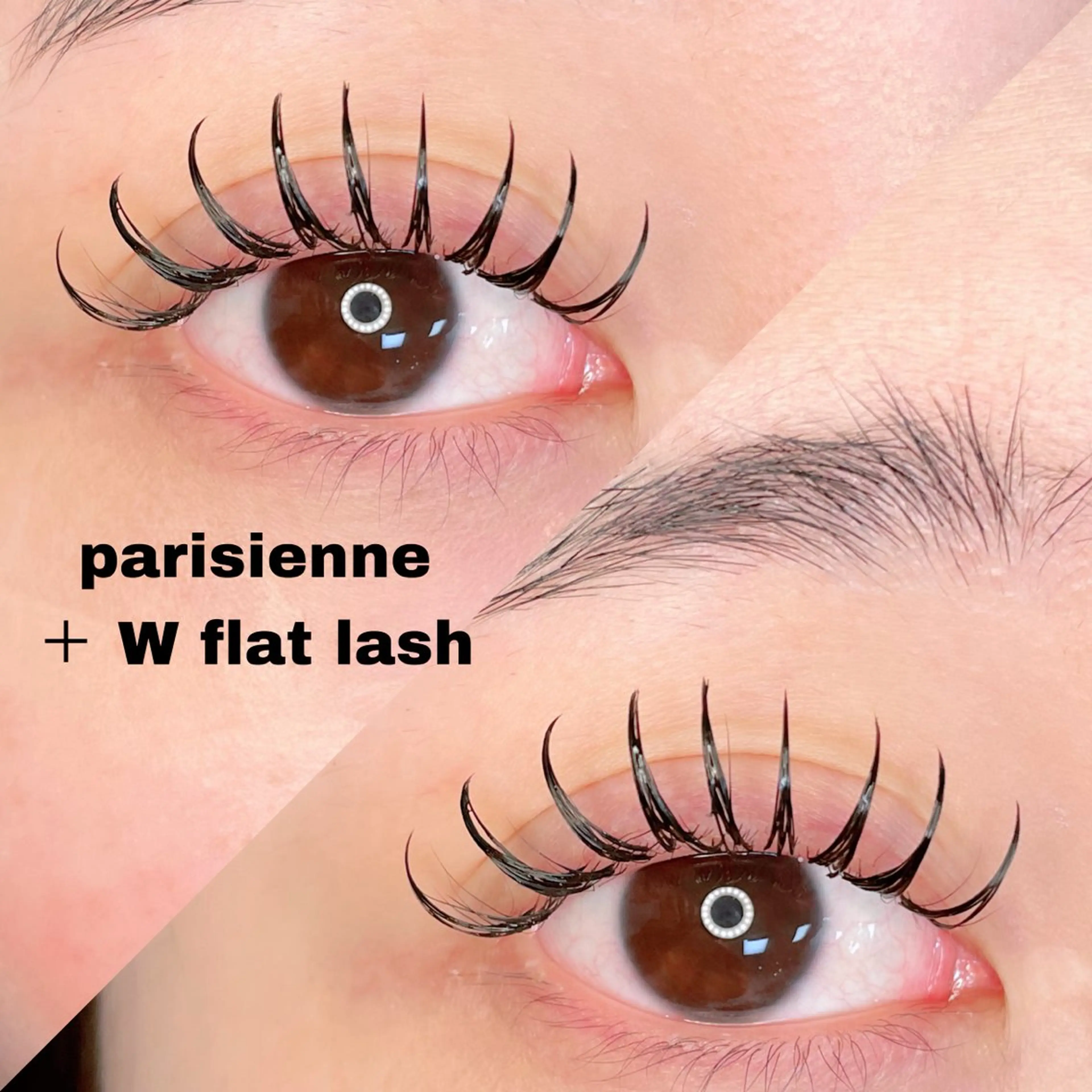 マツエク・マツパ フラットラッシュ パリジェンヌラッシュリフト マツエク パリジェンヌ/美眉 OLIVIA加藤のマツエク・マツパデザイン