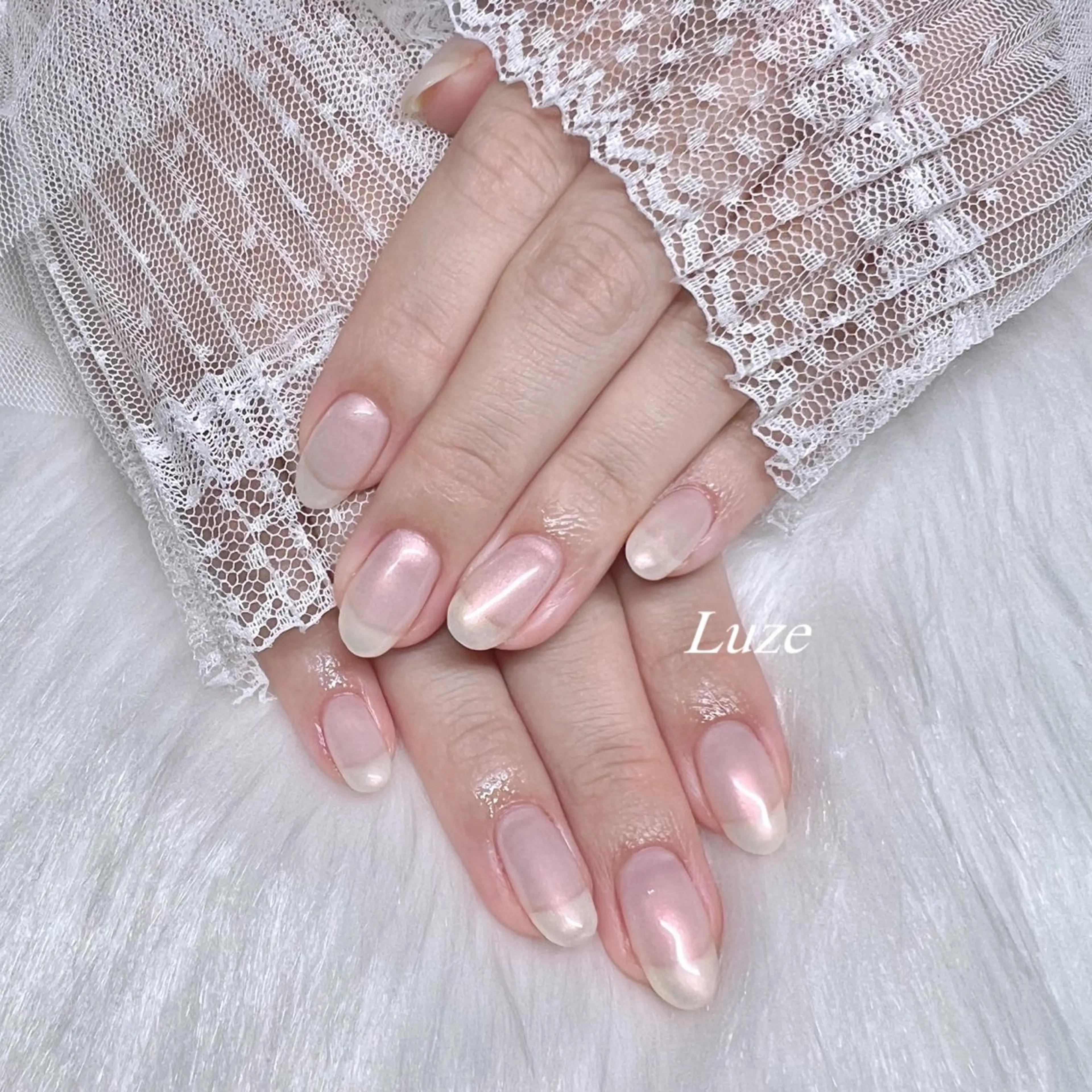 ネイル ハンドネイル Luze 泉 明日花のネイルデザイン