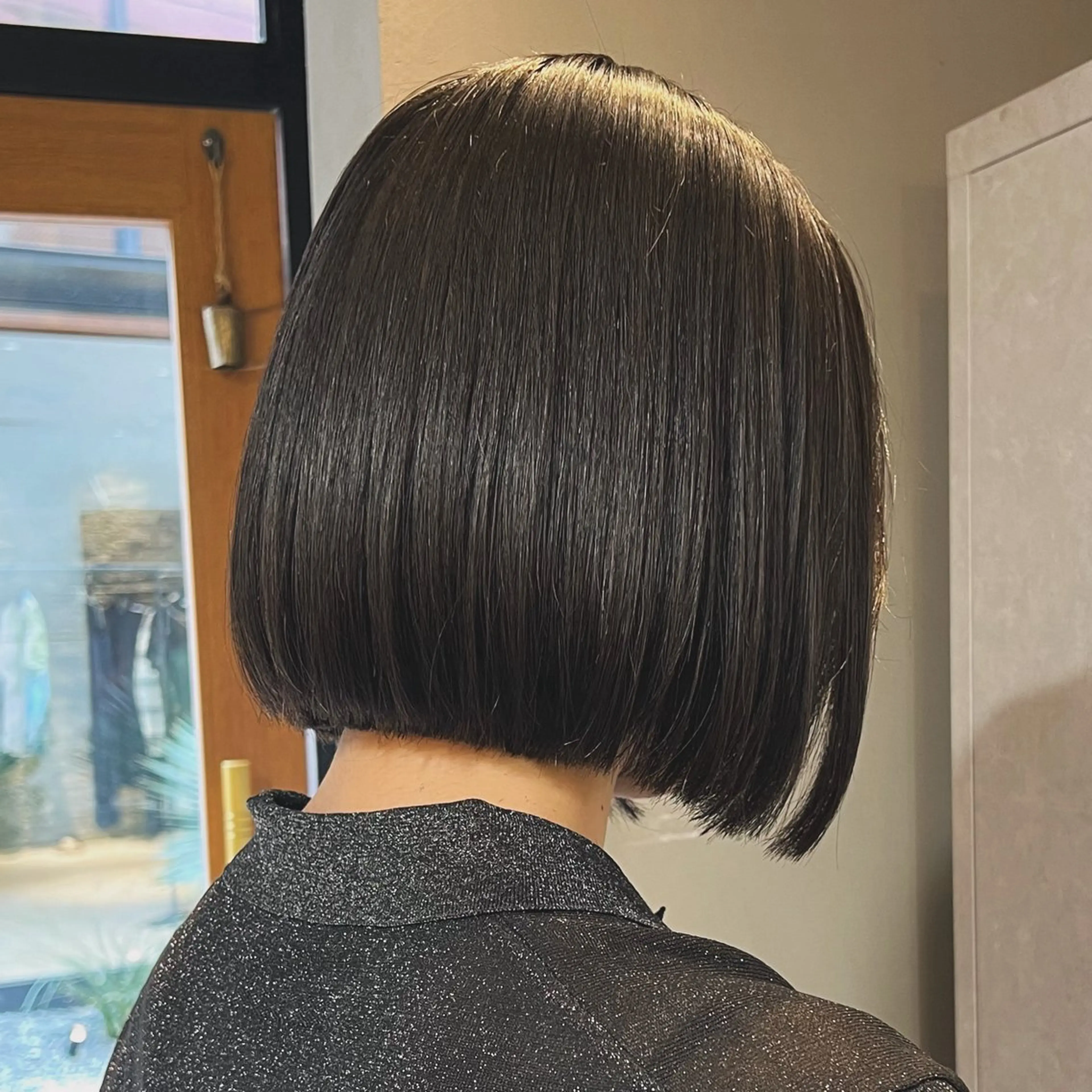 ショート カラー ボブ 髪質改善 神戸ボブ✂️ ioe三宮/田 伸佳のヘアスタイル