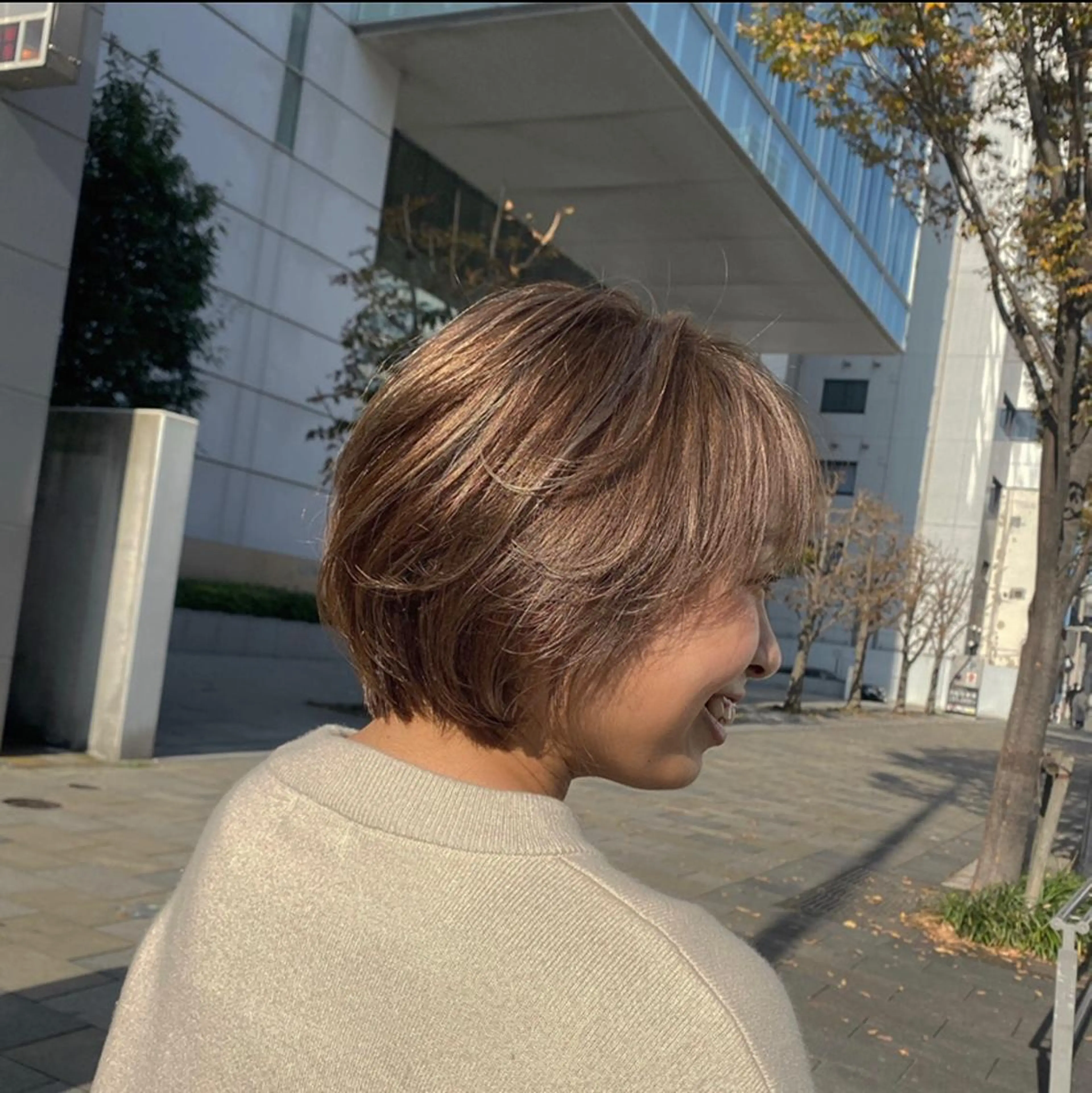 ショート カラー ヘアアレンジ 【代表】 たき〜のヘアスタイル
