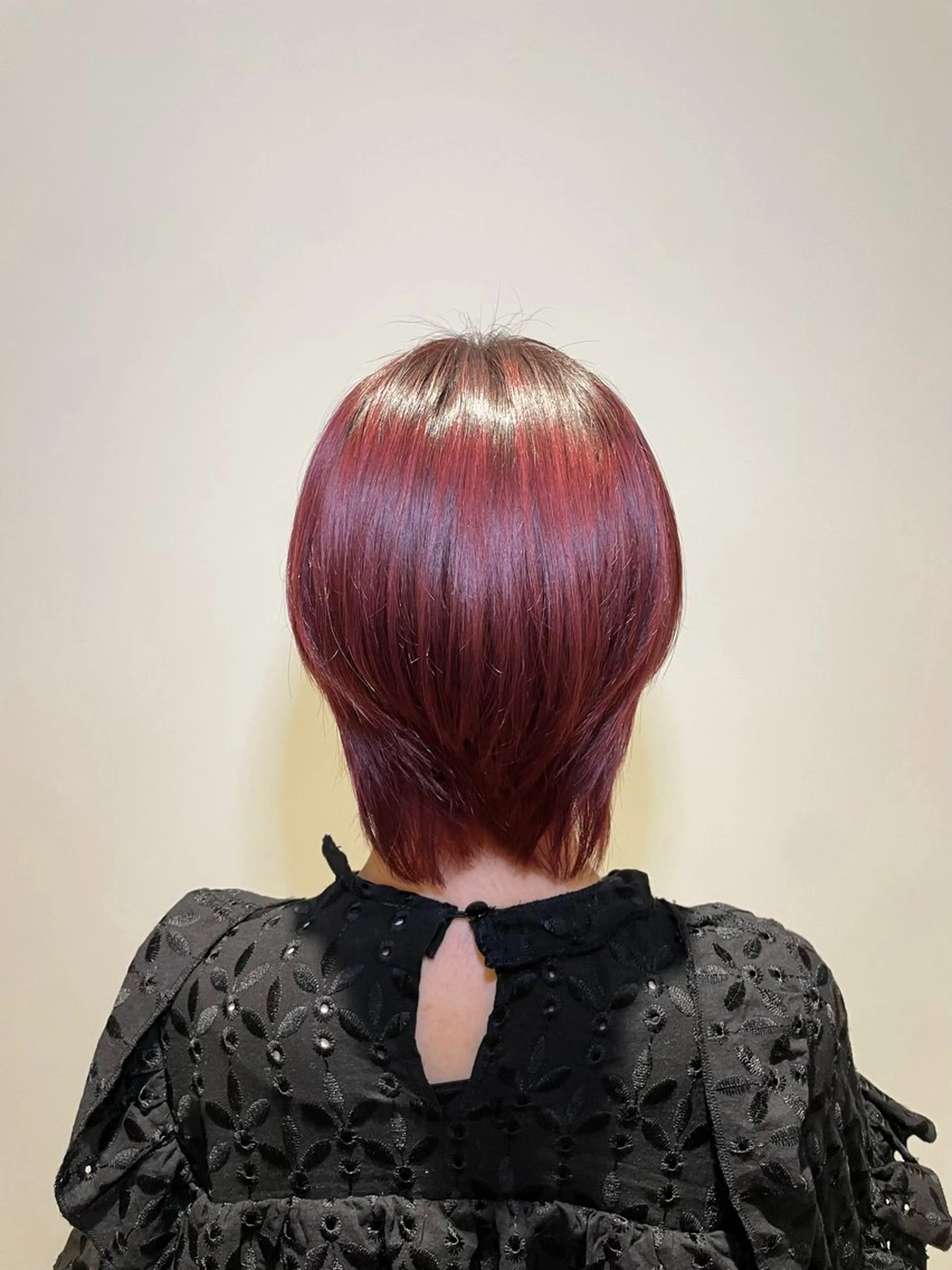 ショート カラー ヘアカラー いまじゅく あおいのヘアスタイル