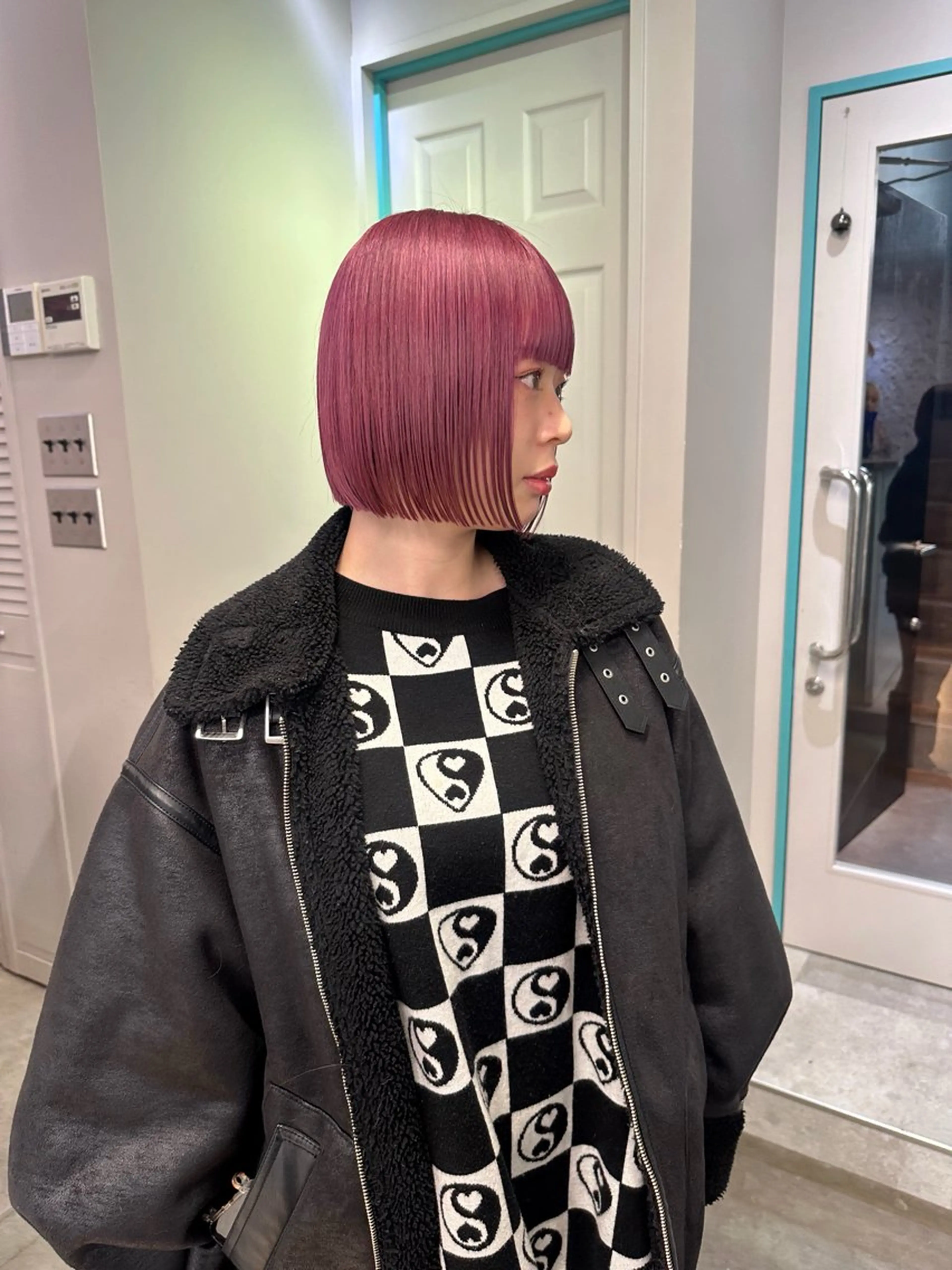 ショート ハッシュカット🎀 レイヤーカットのヘアスタイル