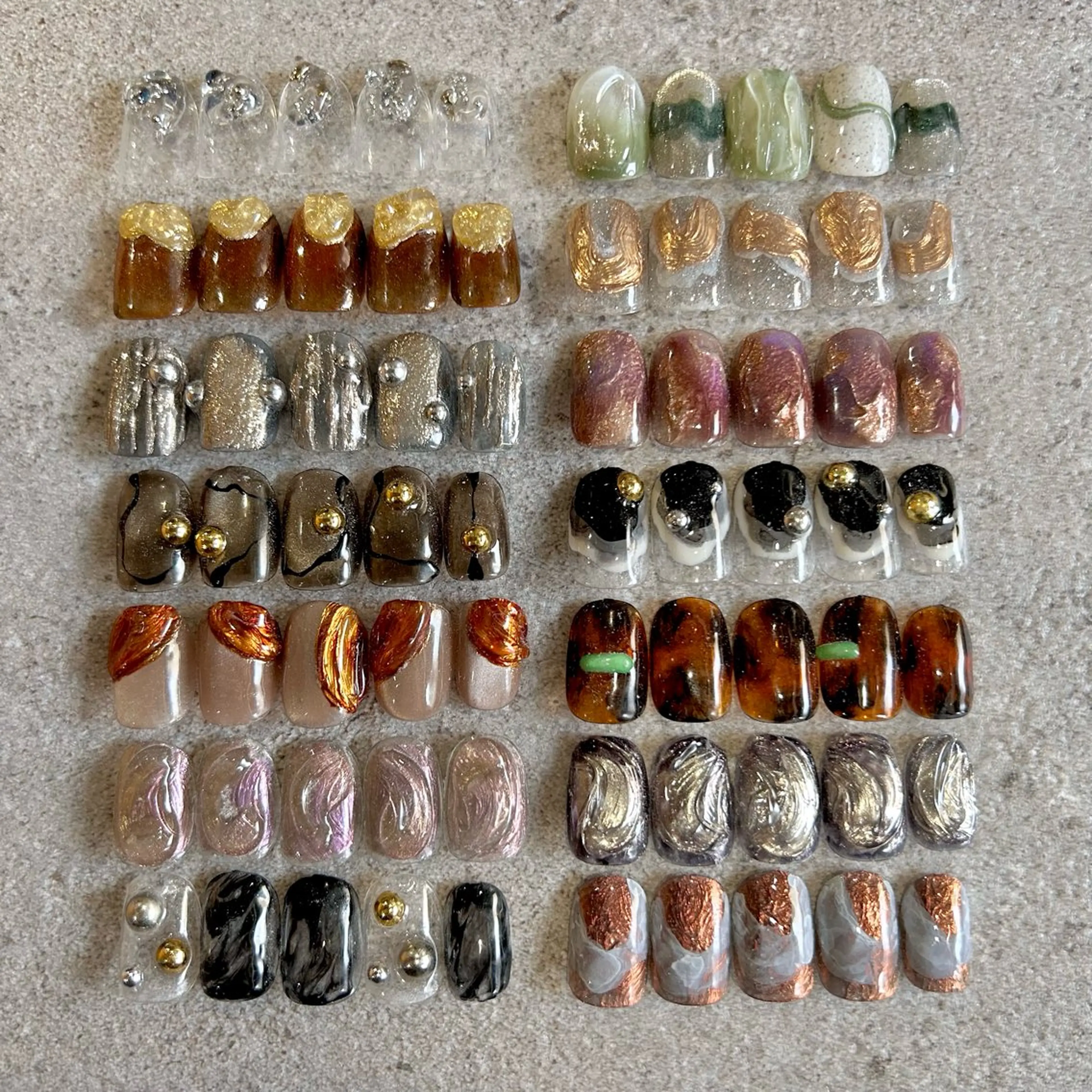 ネイル ハンドネイル 亀戸8 HACHI スタッフのネイルデザイン