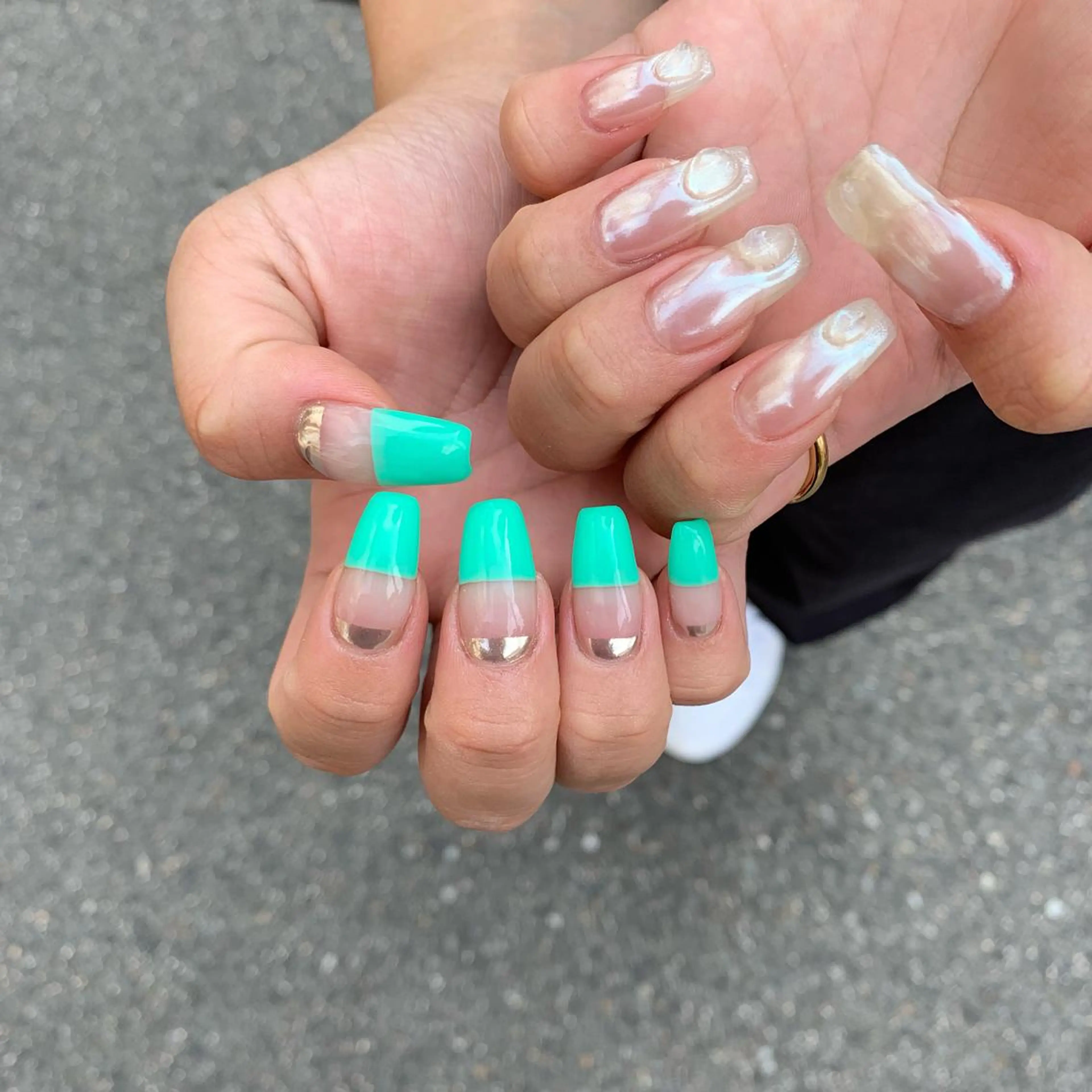 ネイル ハンドネイル _white 上本町店のネイルデザイン